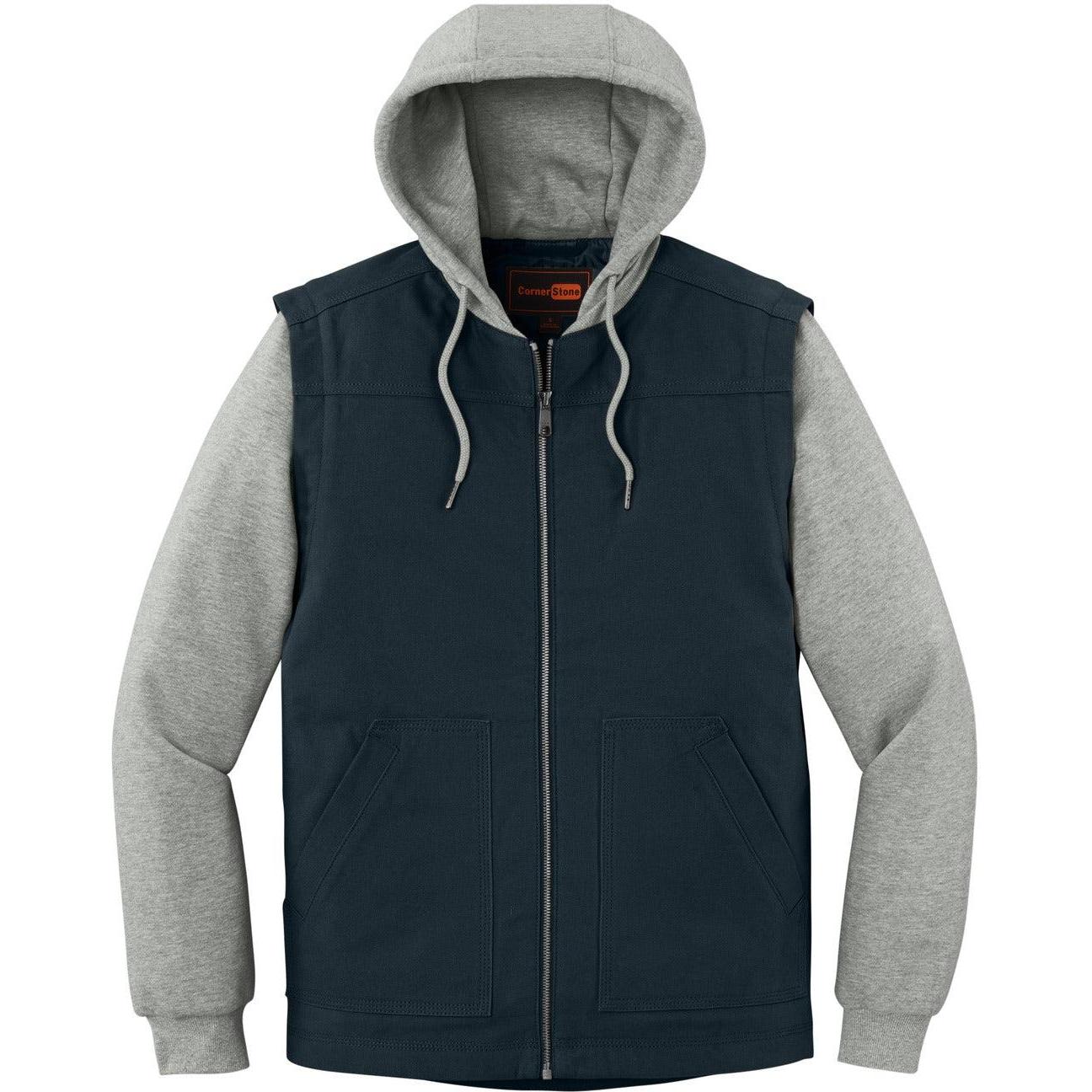 CornerStone Duck Fleece Full-Zip Hooded Jacket
