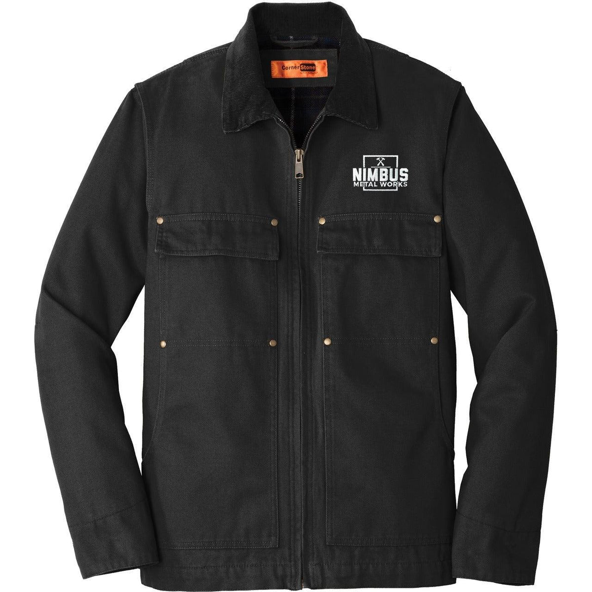 no-logo CornerStone Washed Duck Cloth Chore Coat-Active-Cornerstone-Thread Logic