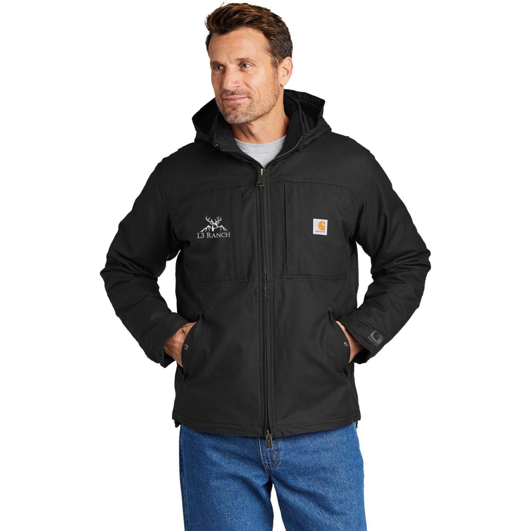 Carhartt Full Swing Cryder Jacket with Custom Embroidery