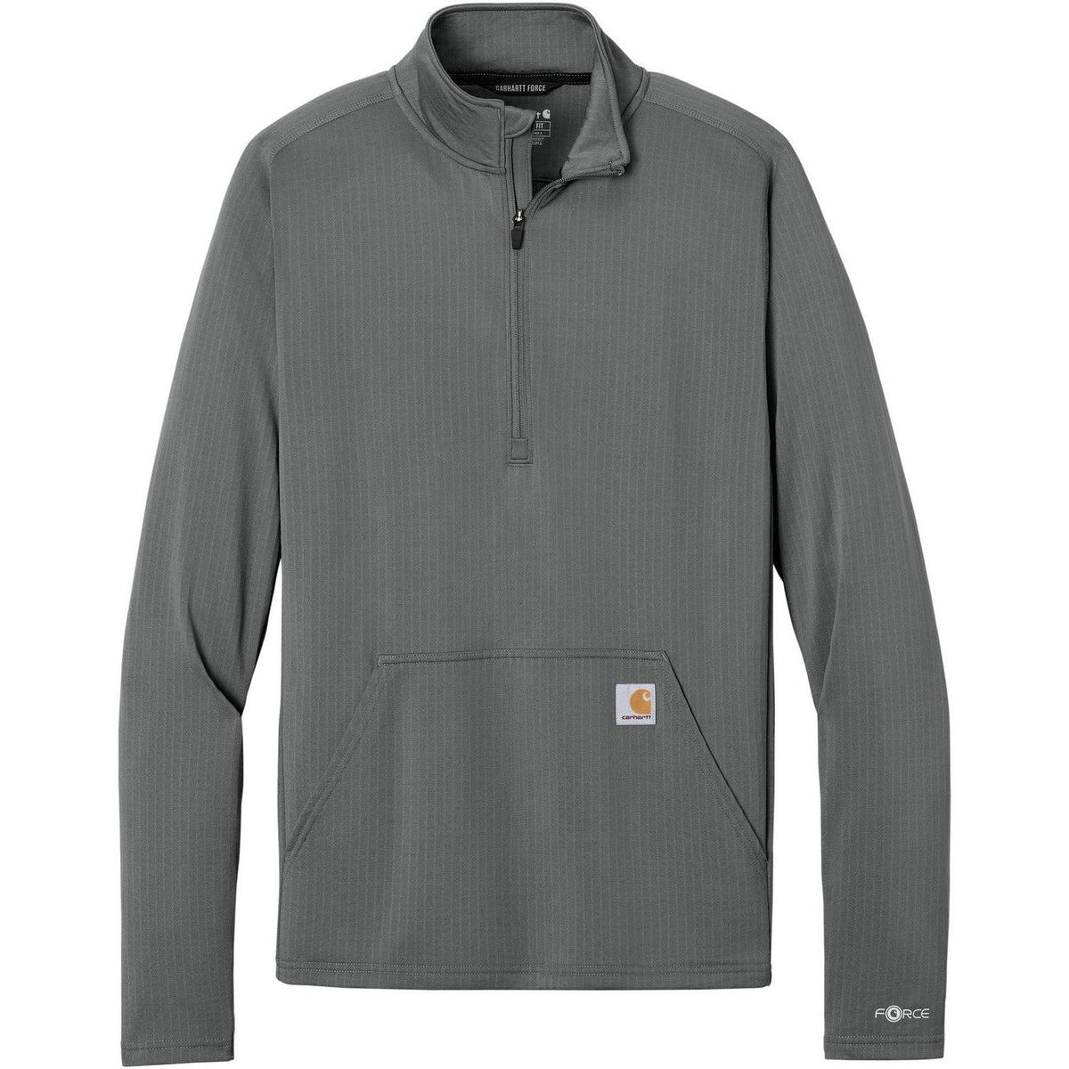 no-logo Carhartt Force 1/2-Zip Grid Fleece