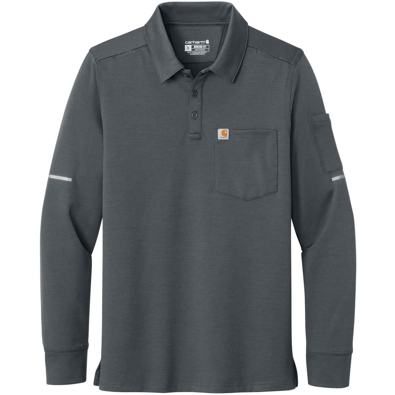 Carhartt FLD & RSCU Long Sleeve Polo