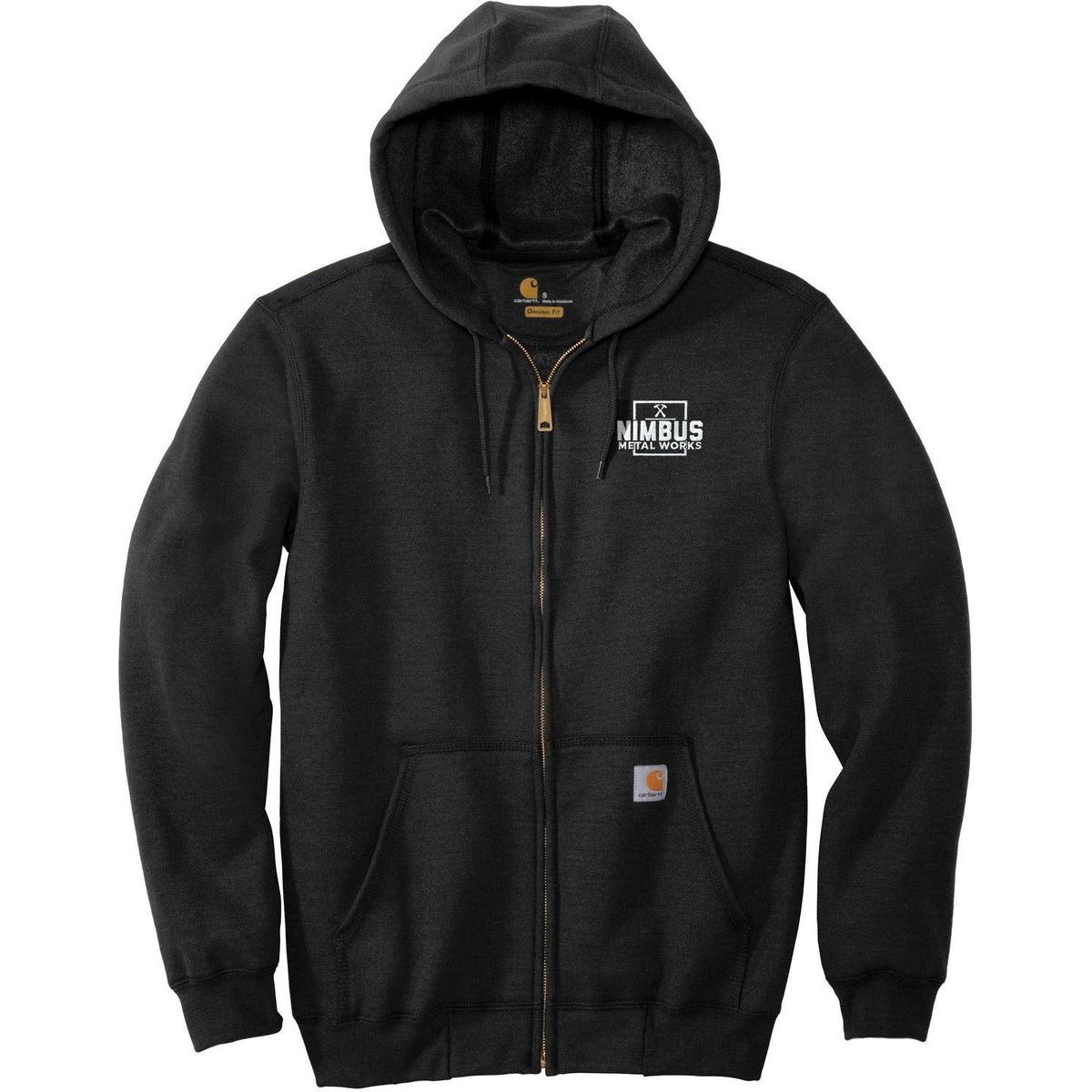 no-logo Carhartt Midweight Hooded Zip-Front Sweatshirt-Full Zips-Carhartt-Thread Logic