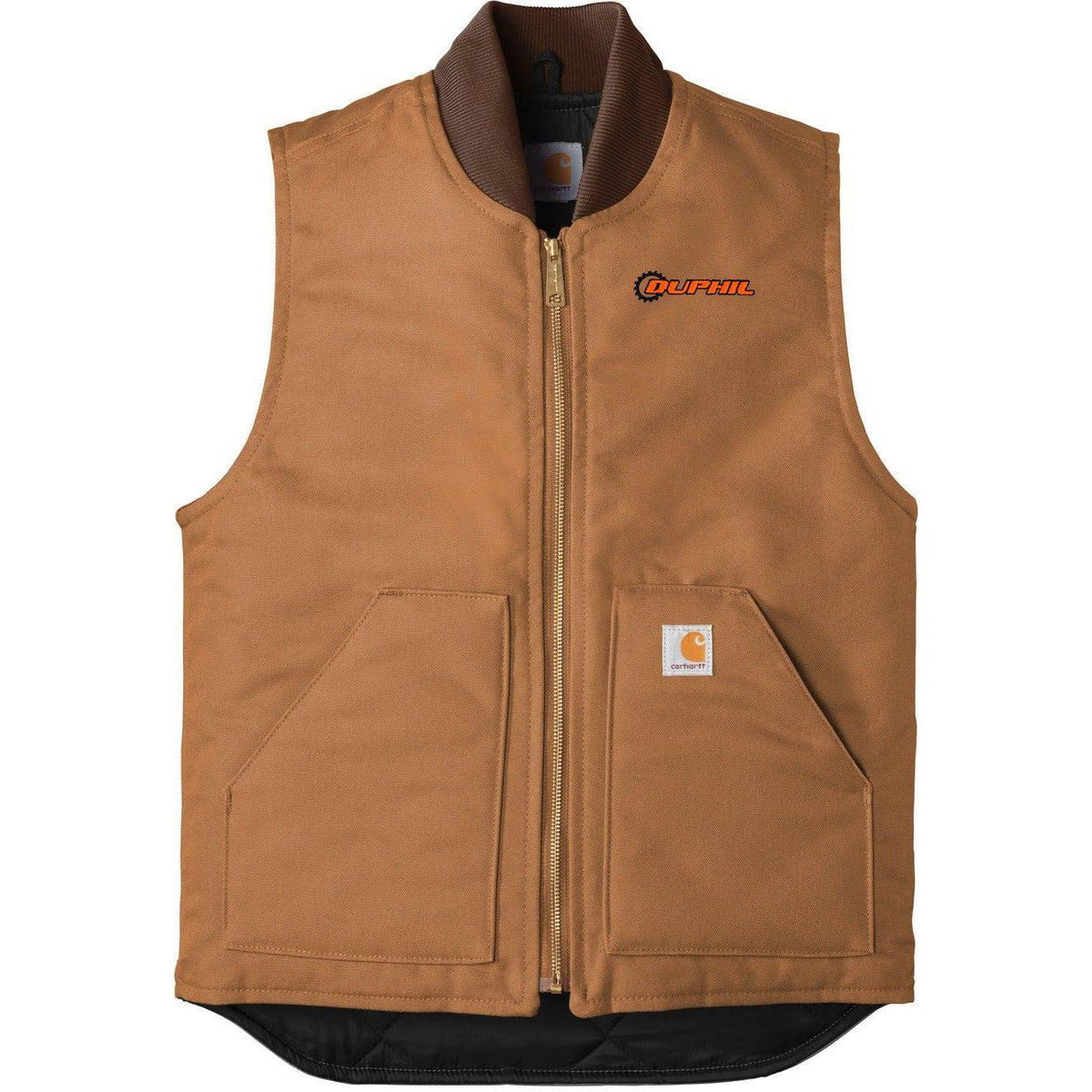 no-logo Carhartt Duck Vest-Vests-Carhartt-Thread Logic