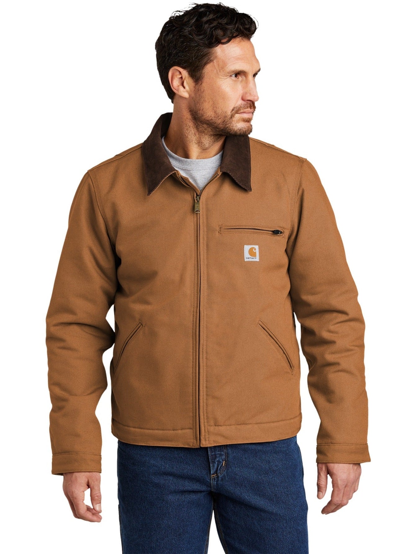 no-logo Carhartt Duck Detroit Jacket-Regular-Carhartt-Thread Logic