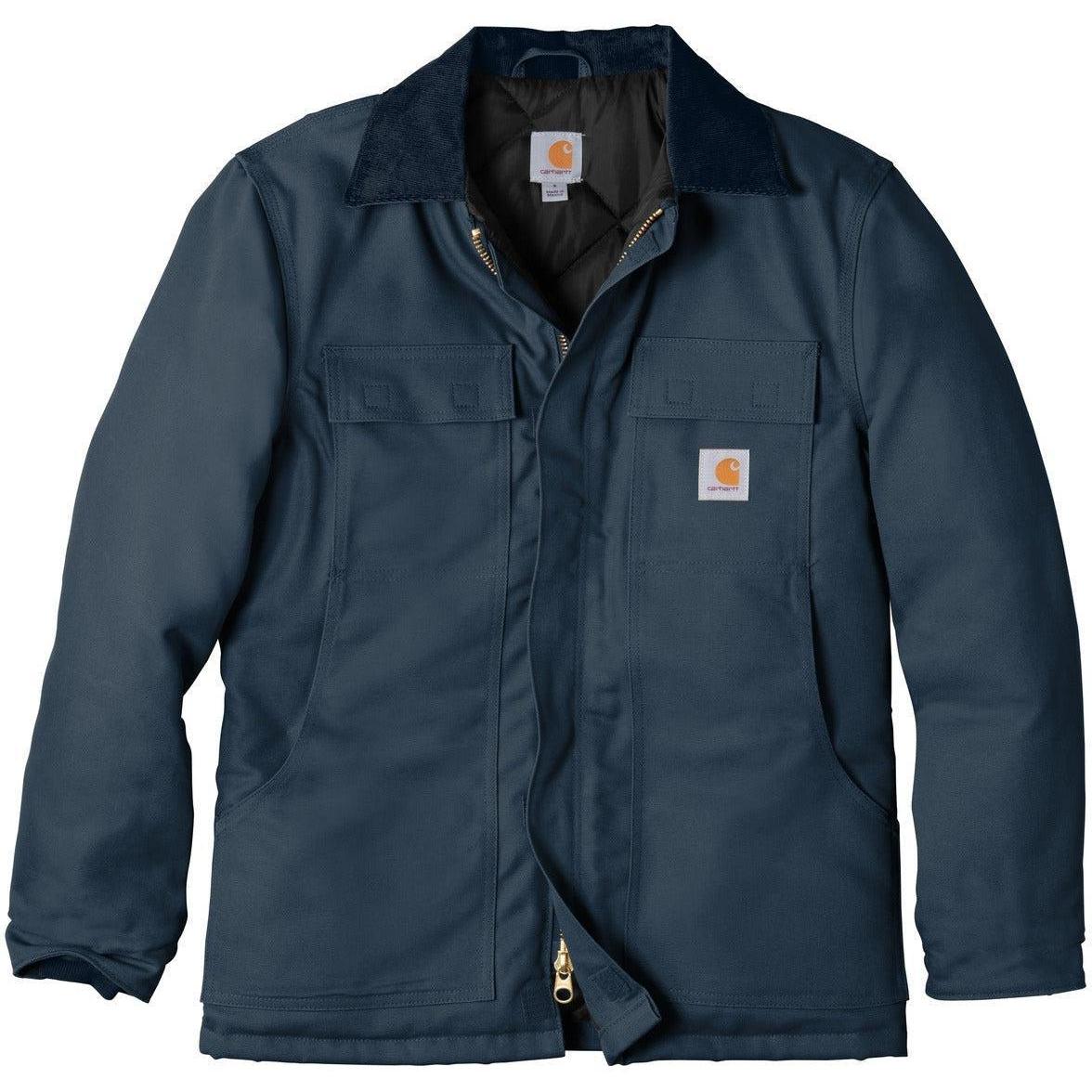 no-logo Carhartt Duck Traditional Coat-New-Carhartt-Dark Navy-S-Thread Logic