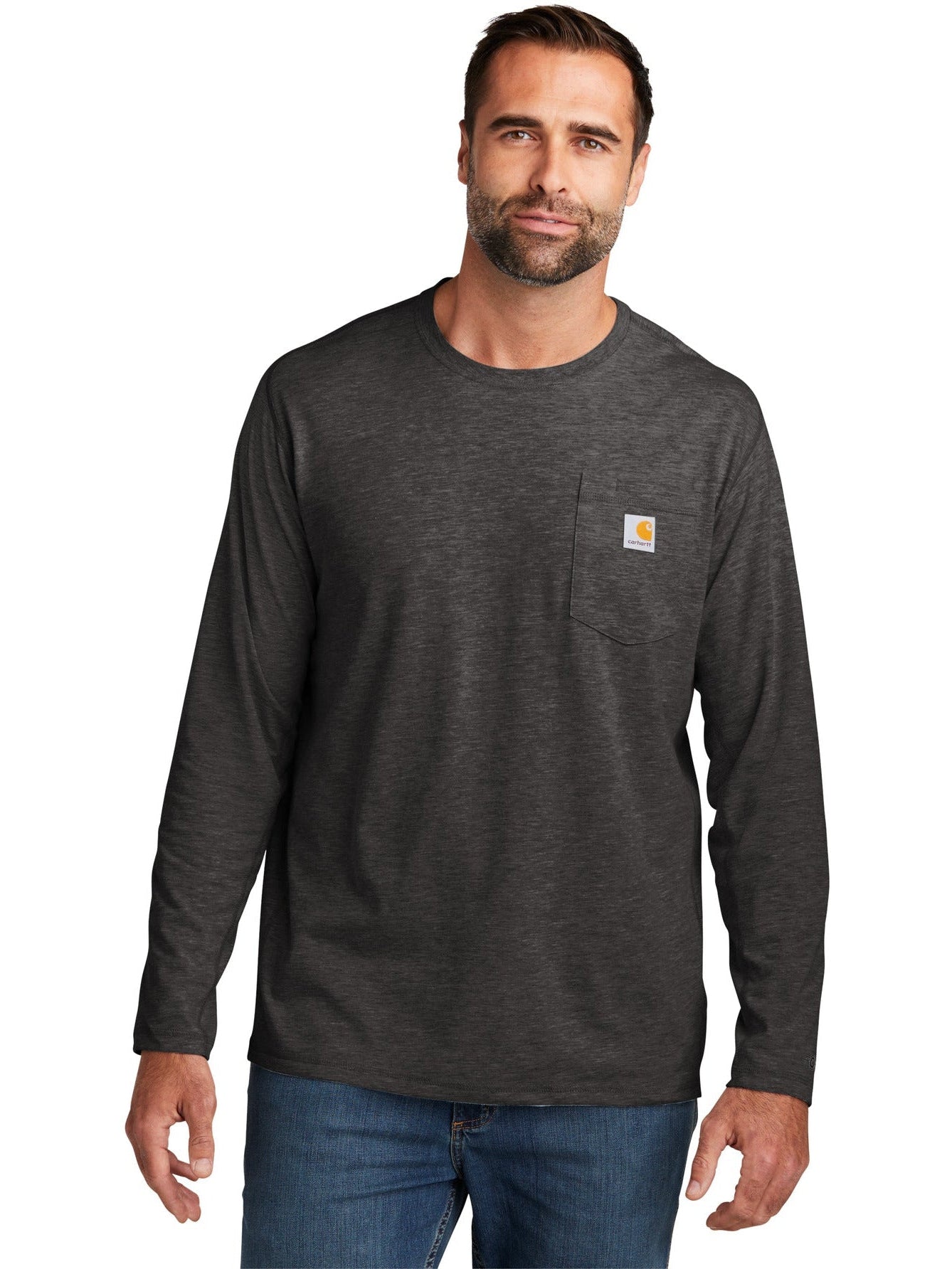 no-logo Carhartt Force Long Sleeve Pocket T-Shirt-Regular-Carhartt-Thread Logic