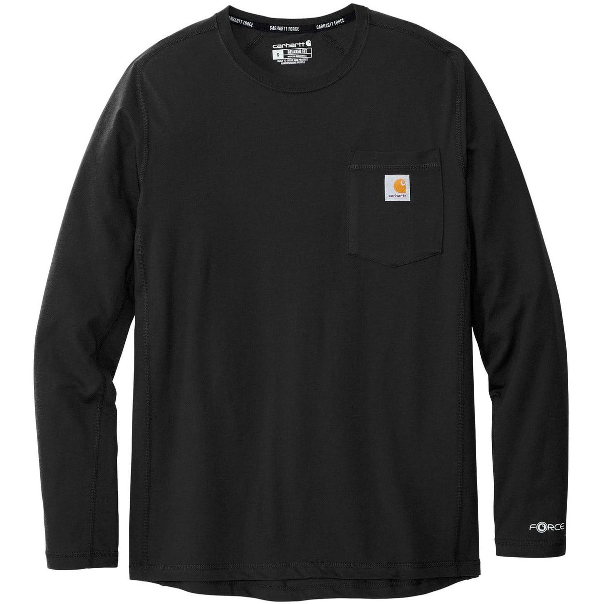 no-logo Carhartt Force Long Sleeve Pocket T-Shirt