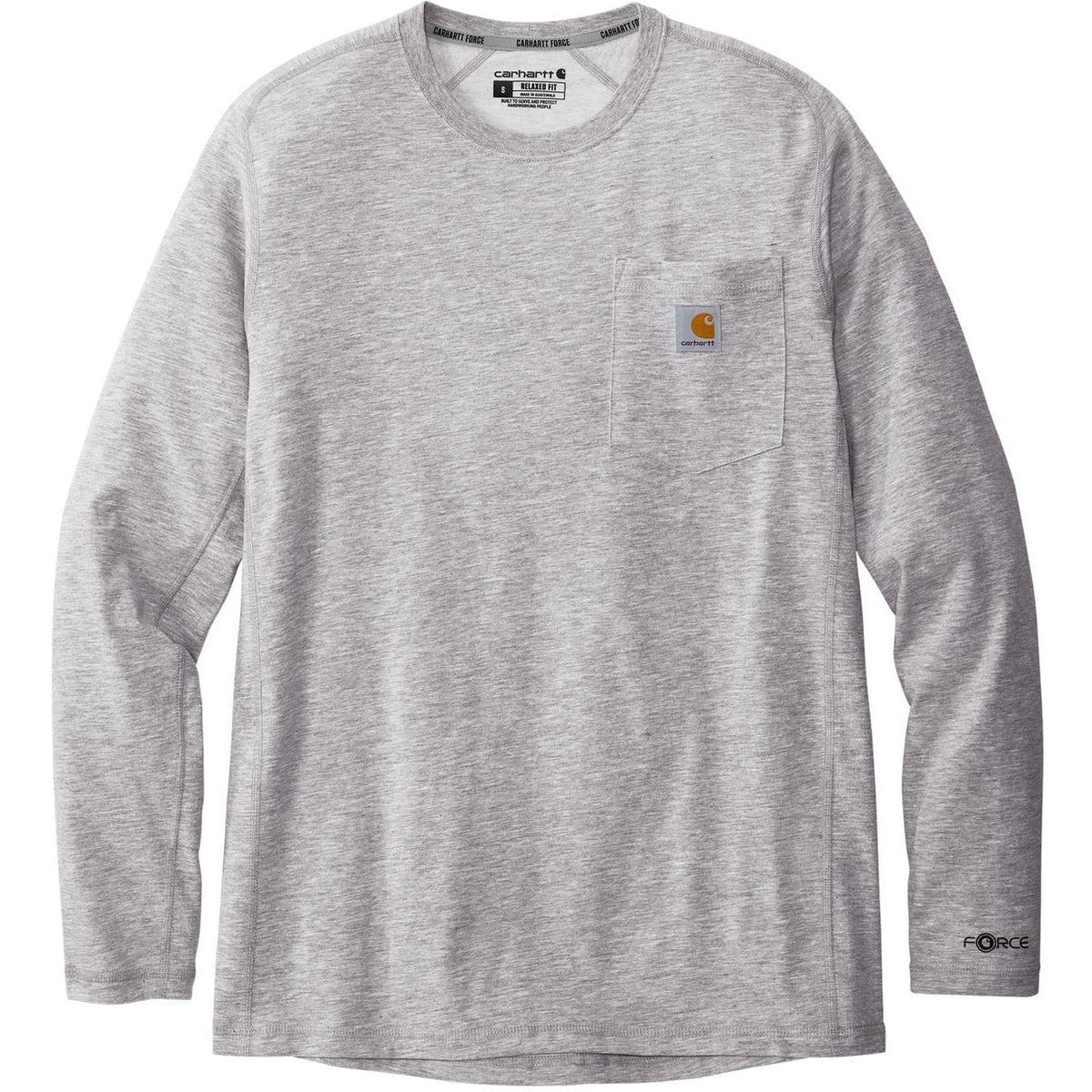 no-logo Carhartt Force Long Sleeve Pocket T-Shirt