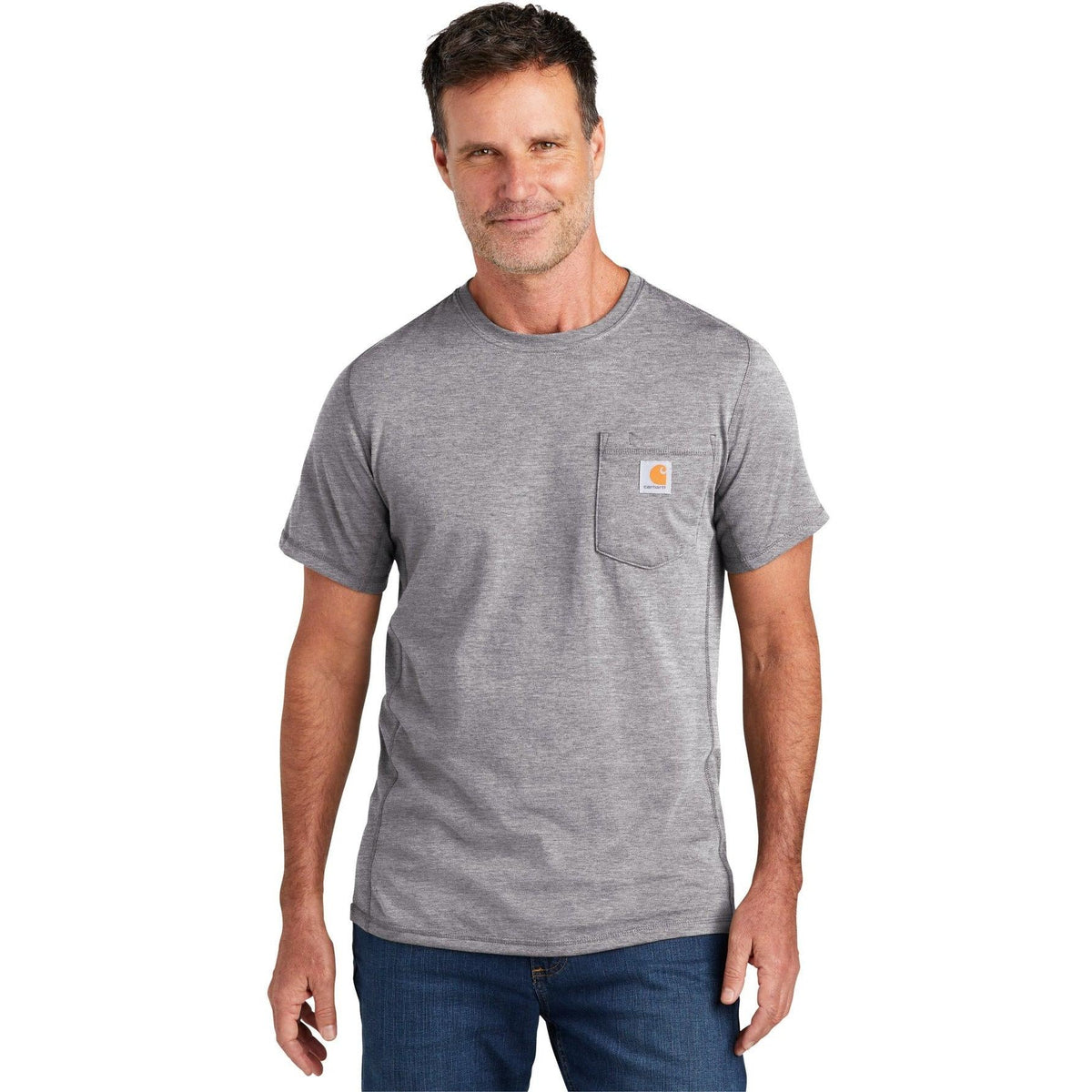 no-logo Carhartt Force Short Sleeve Pocket T-Shirt-Regular-Carhartt-Thread Logic