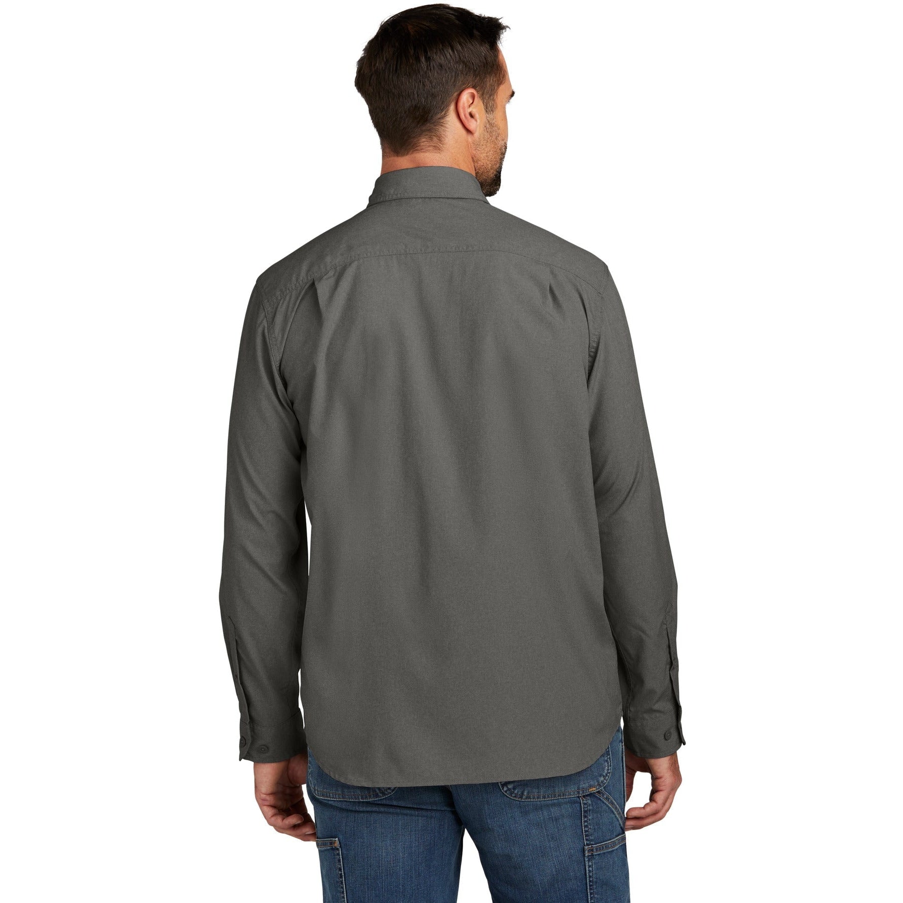 no-logo Carhartt Force Solid Long Sleeve Shirt-Apparel-Carhartt-Thread Logic