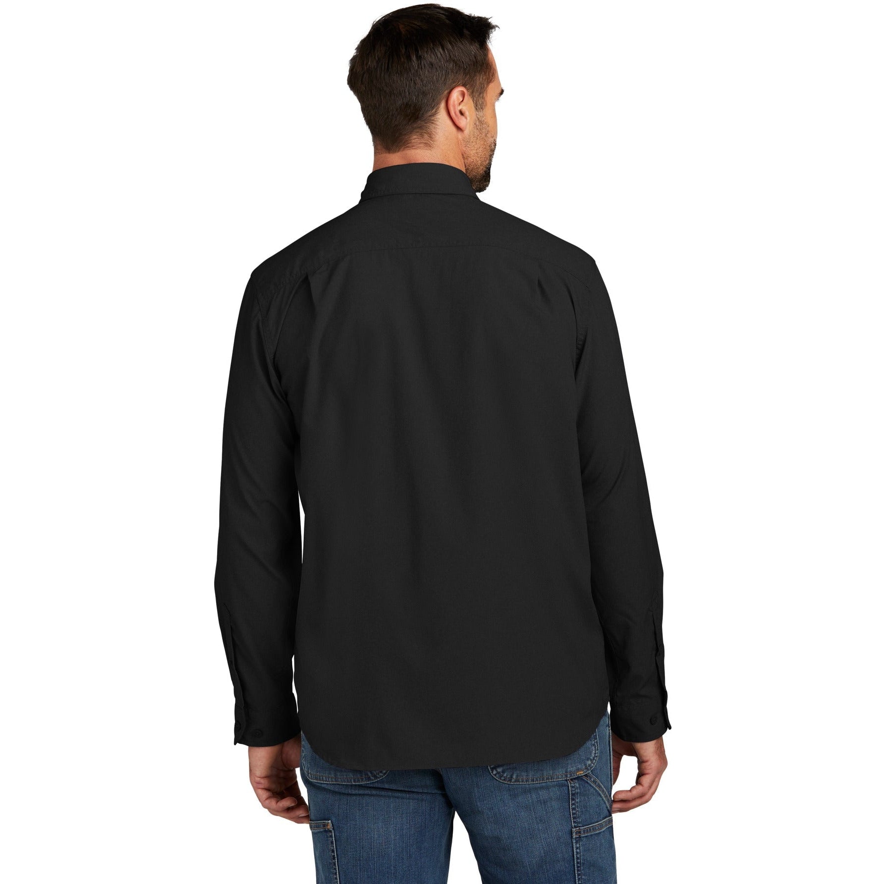 no-logo Carhartt Force Solid Long Sleeve Shirt-Apparel-Carhartt-Thread Logic