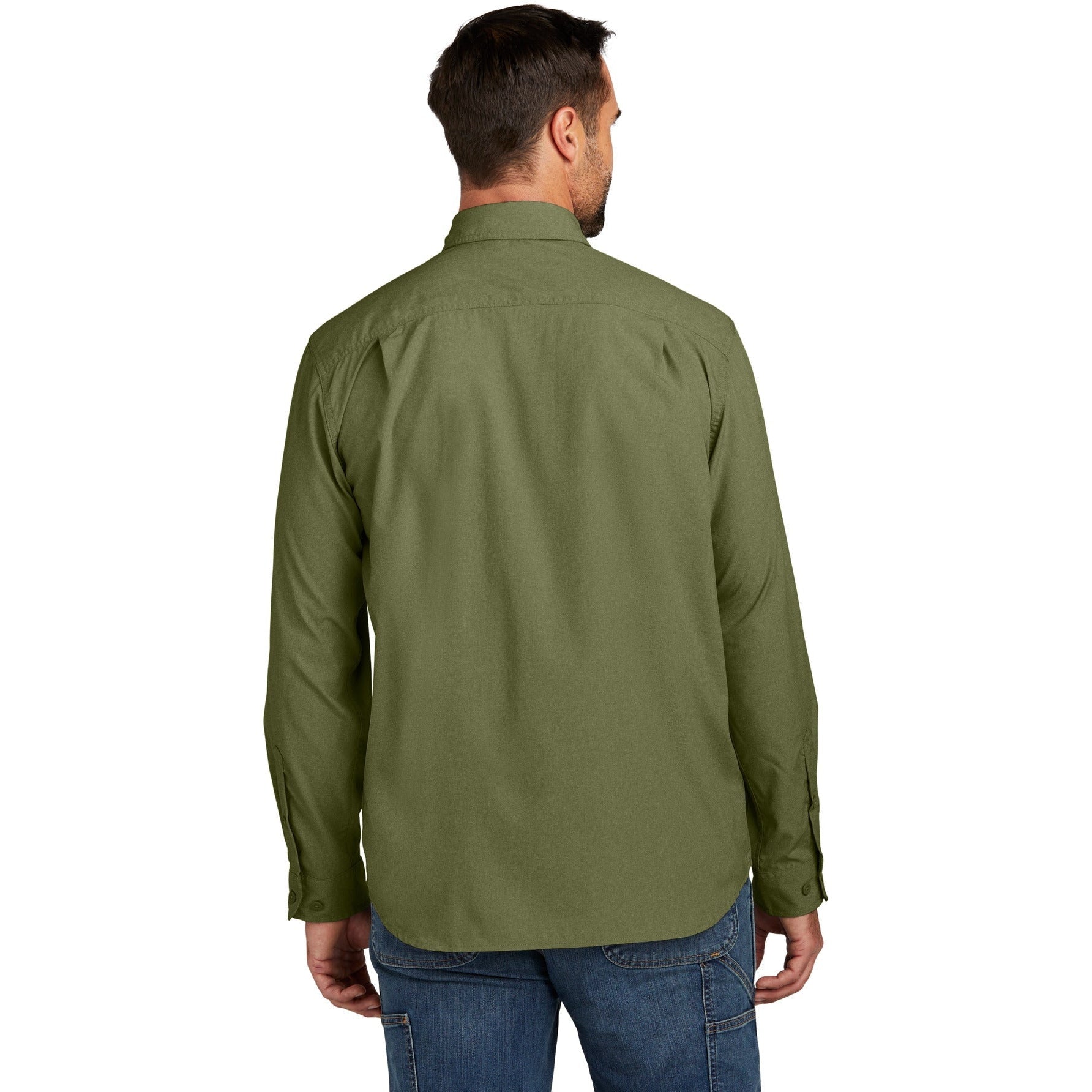 no-logo Carhartt Force Solid Long Sleeve Shirt-Apparel-Carhartt-Thread Logic