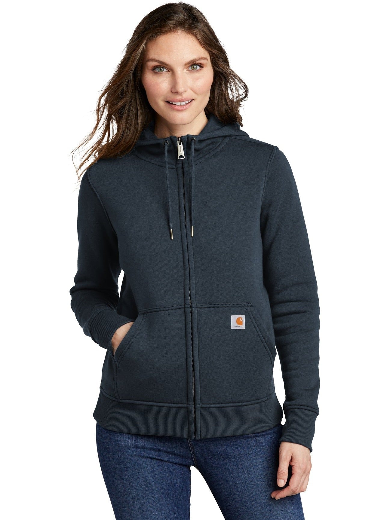 no-logo Carhartt Ladies Clarksburg Full-Zip Hoodie-Regular-Carhartt-Thread Logic