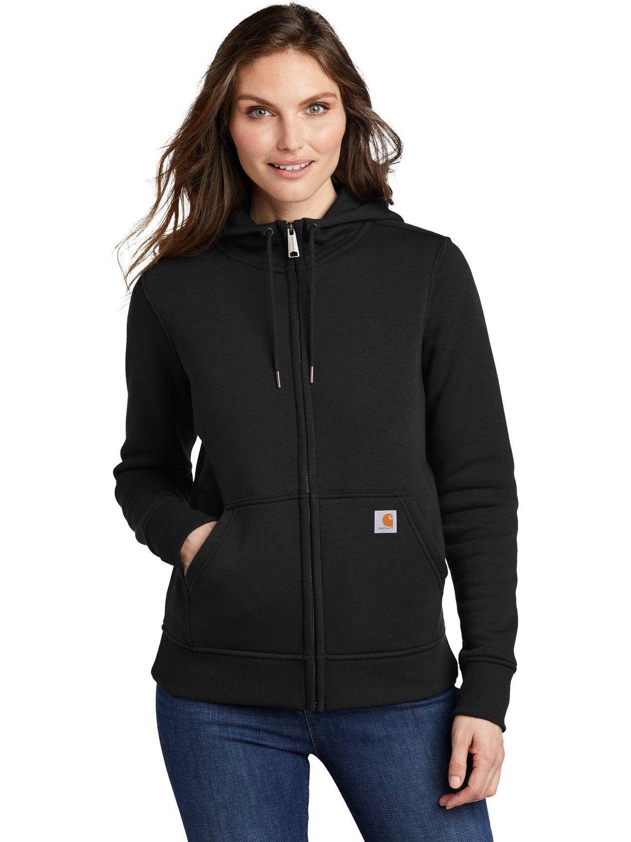 no-logo Carhartt Ladies Clarksburg Full-Zip Hoodie-Regular-Carhartt-Thread Logic