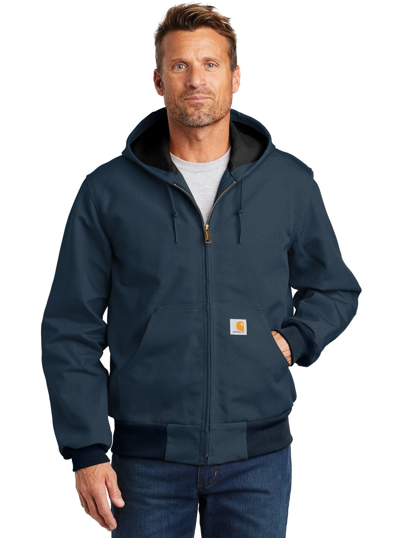 no-logo Carhartt Loose Fit Thermal-Lined Duck Active Jac-Regular-Carhartt-Thread Logic