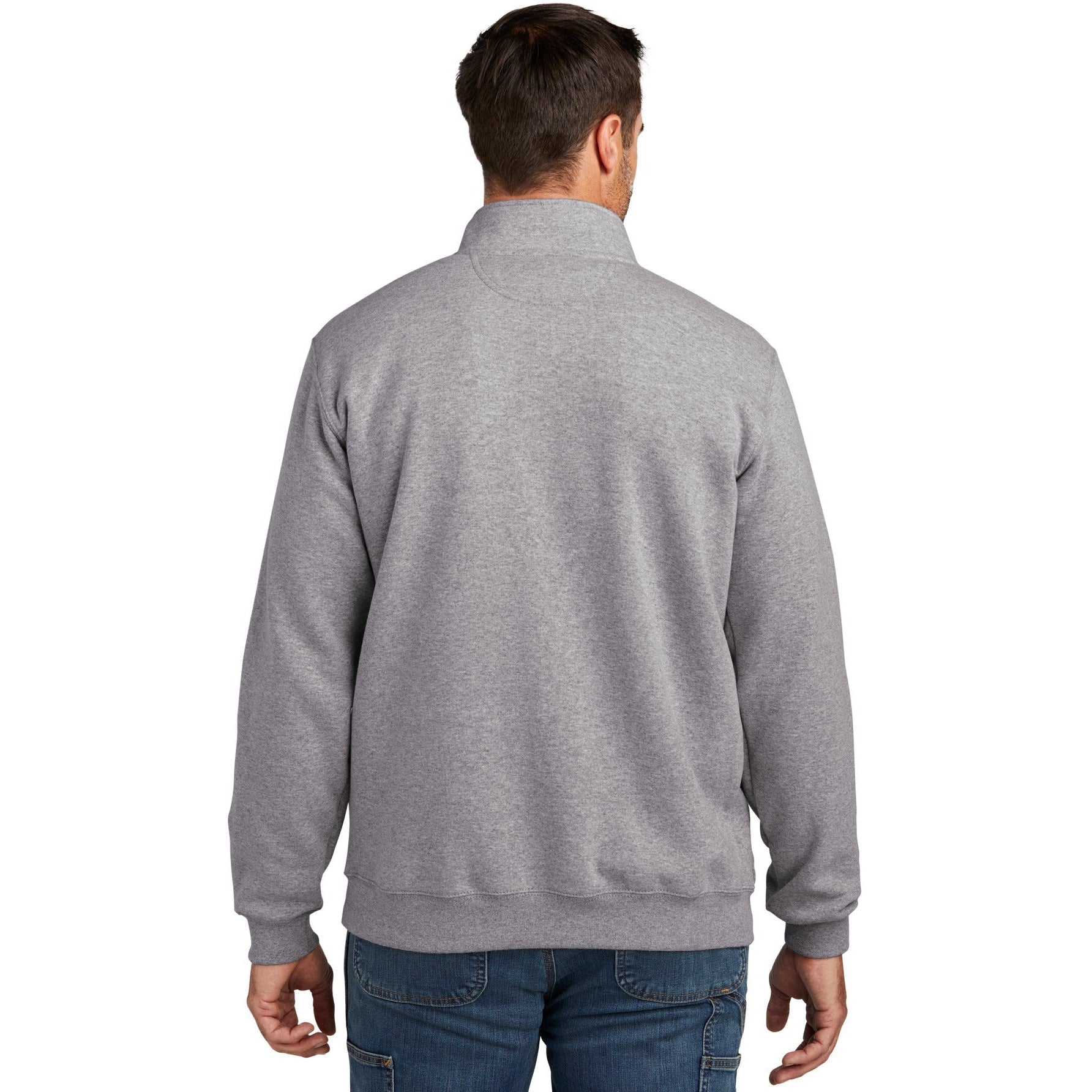 no-logo Carhartt Midweight 1/4-Zip Mock Neck Sweatshirt-Apparel-Carhartt-Thread Logic