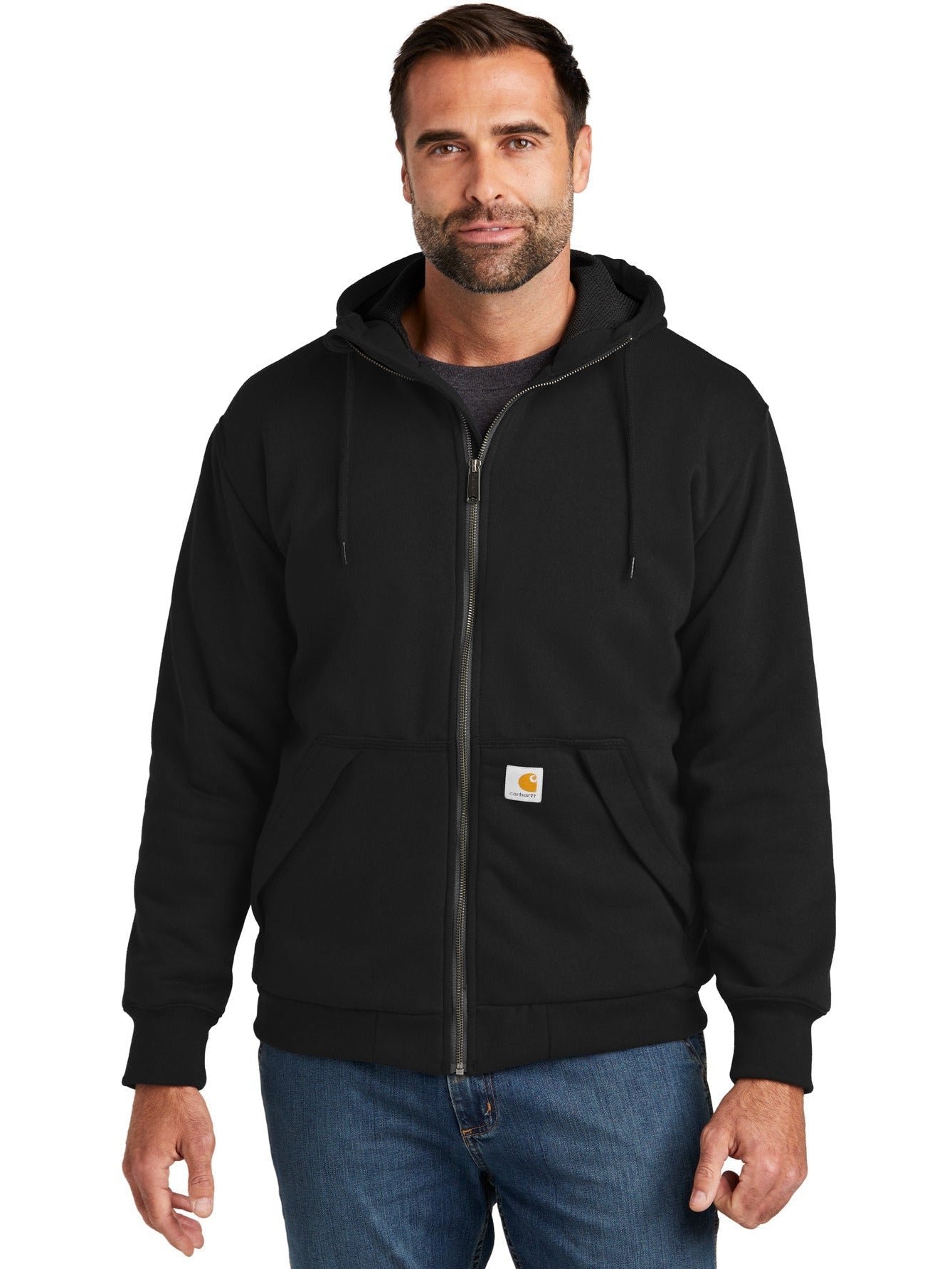 no-logo Carhartt Midweight Thermal-Lined Full-Zip Sweatshirt-Regular-Carhartt-Thread Logic