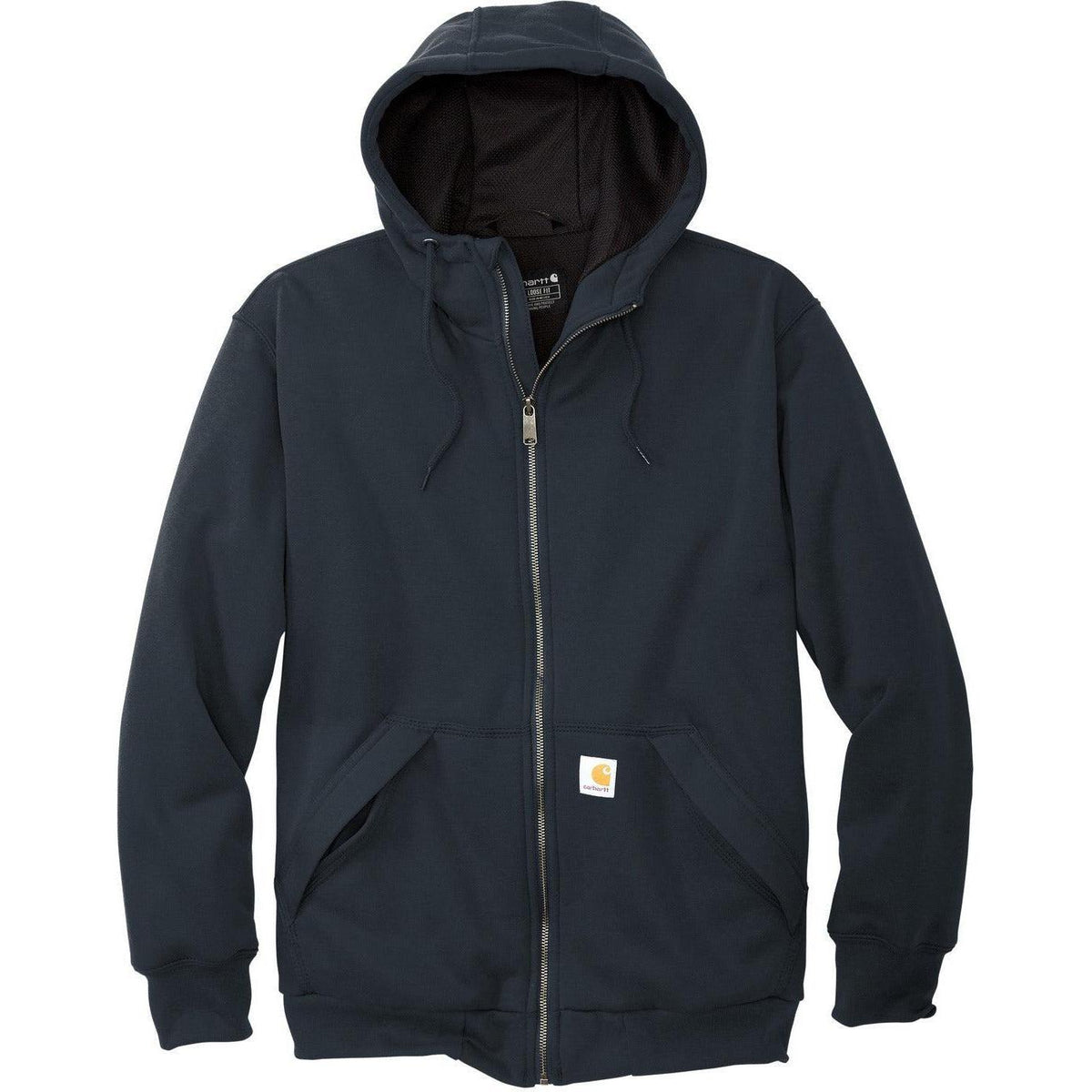 no-logo Carhartt Midweight Thermal-Lined Full-Zip Sweatshirt
