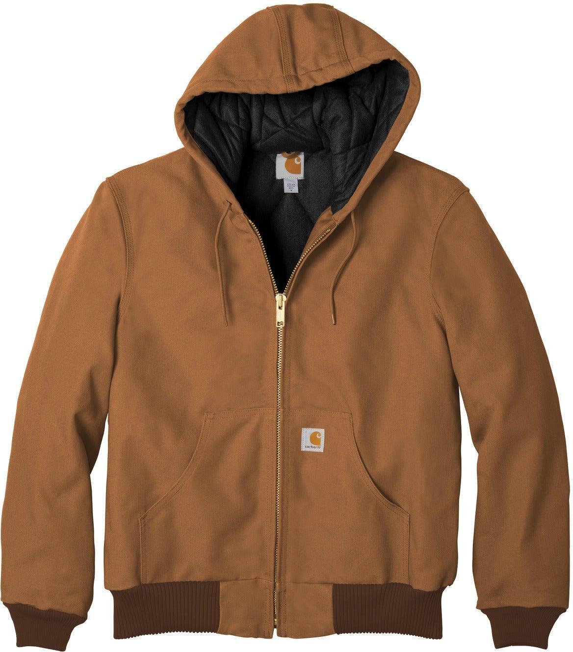 4-DAY EXPRESS - Carhartt Quilted-Flannel-Lined Duck Active Jacket