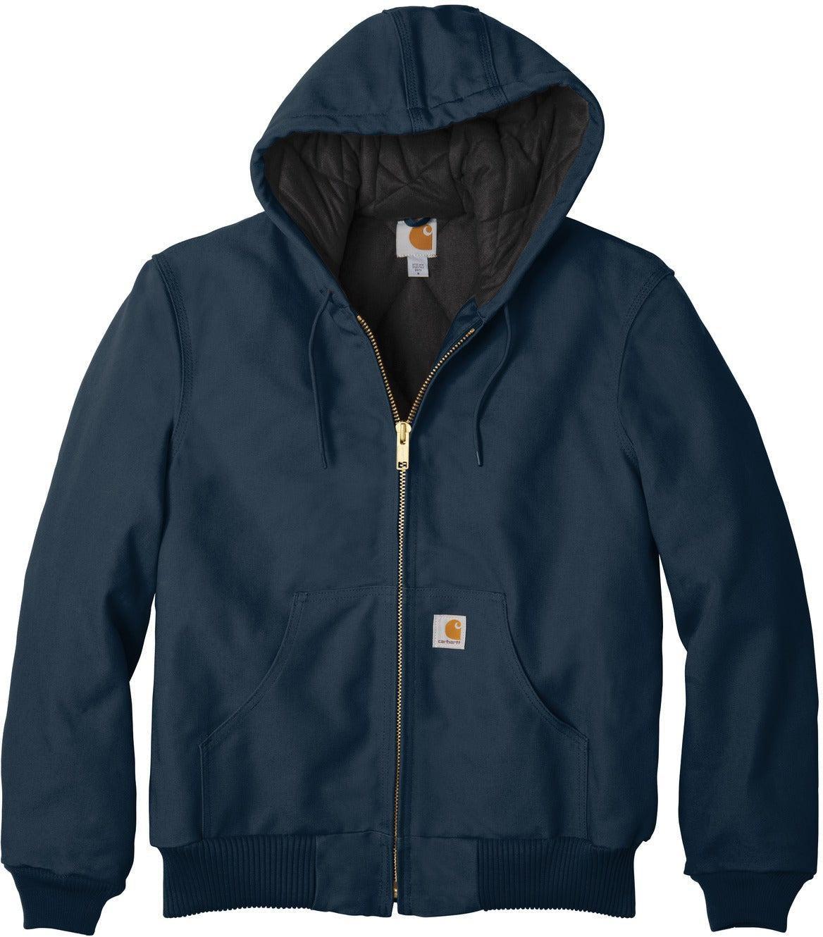 4-DAY EXPRESS - Carhartt Quilted-Flannel-Lined Duck Active Jacket