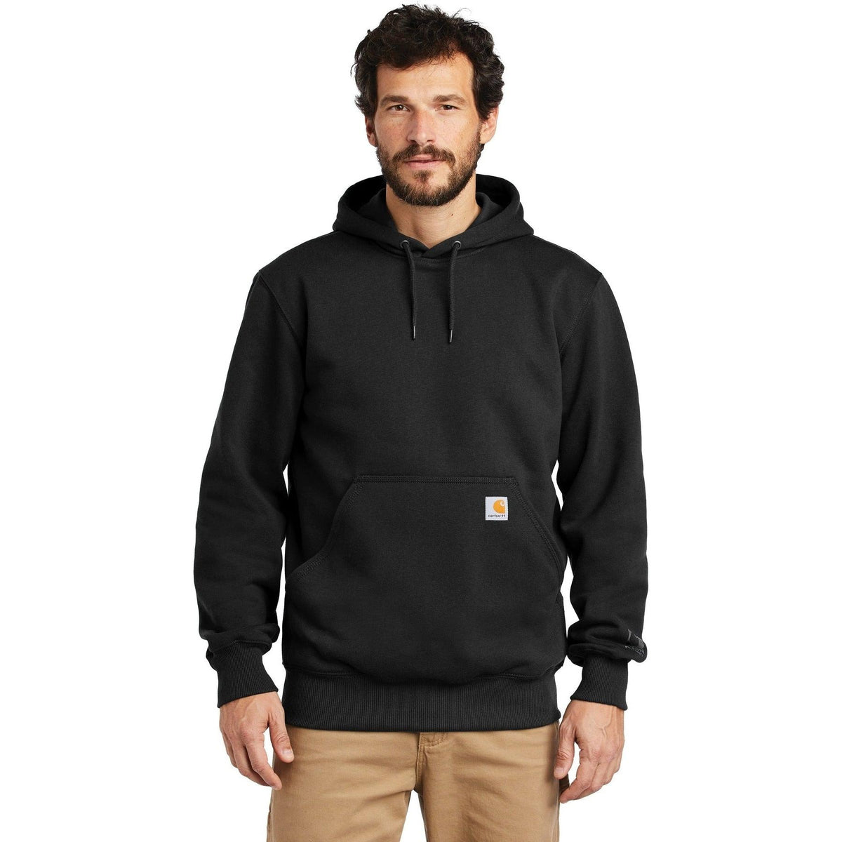 no-logo Carhartt Rain Defender Paxton Heavyweight Hooded Sweatshirt-Hoodies-Carhartt-Thread Logic