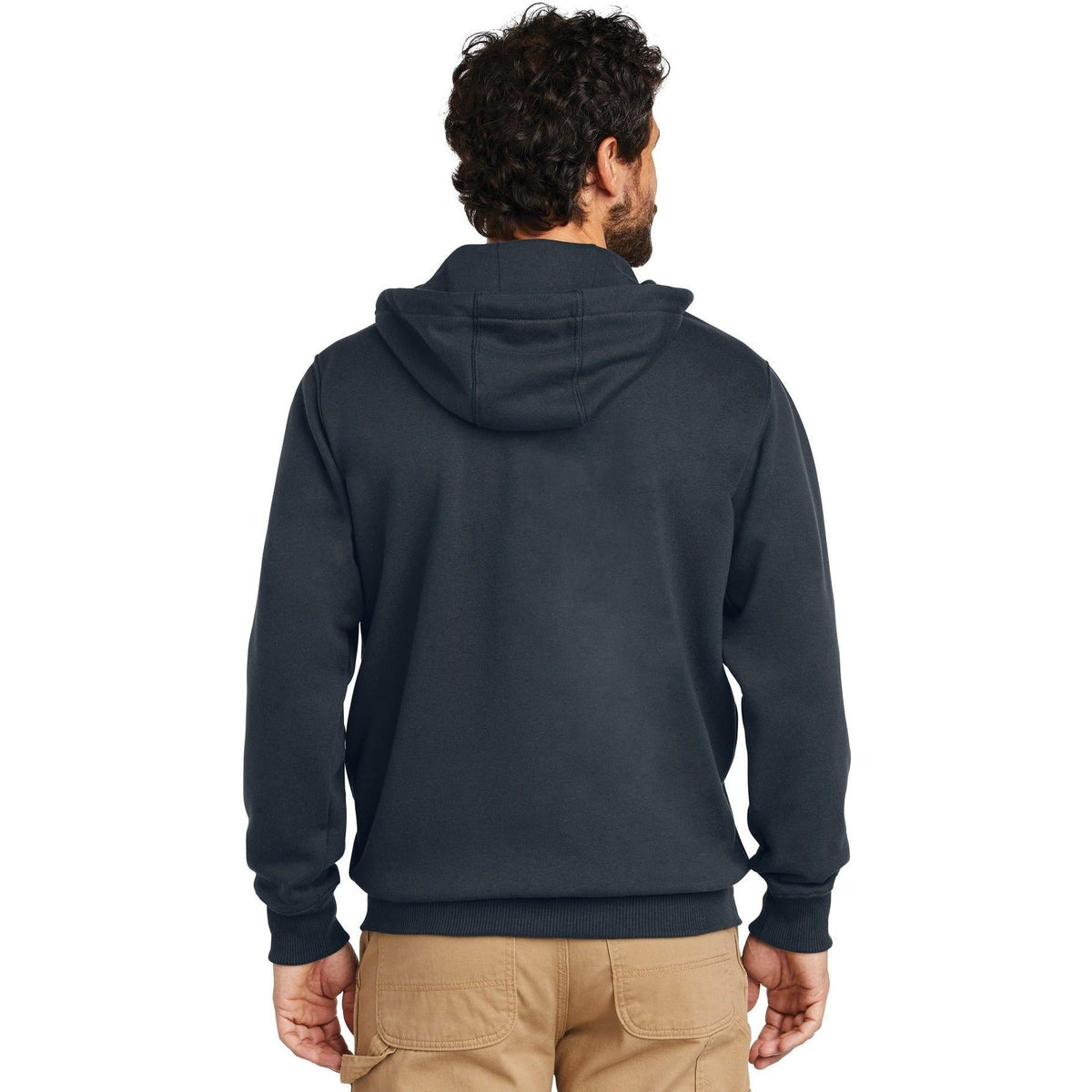 no-logo Carhartt Rain Defender Paxton Heavyweight Hooded Zip-Front Sweatshirt-Full Zips-Carhartt-Thread Logic