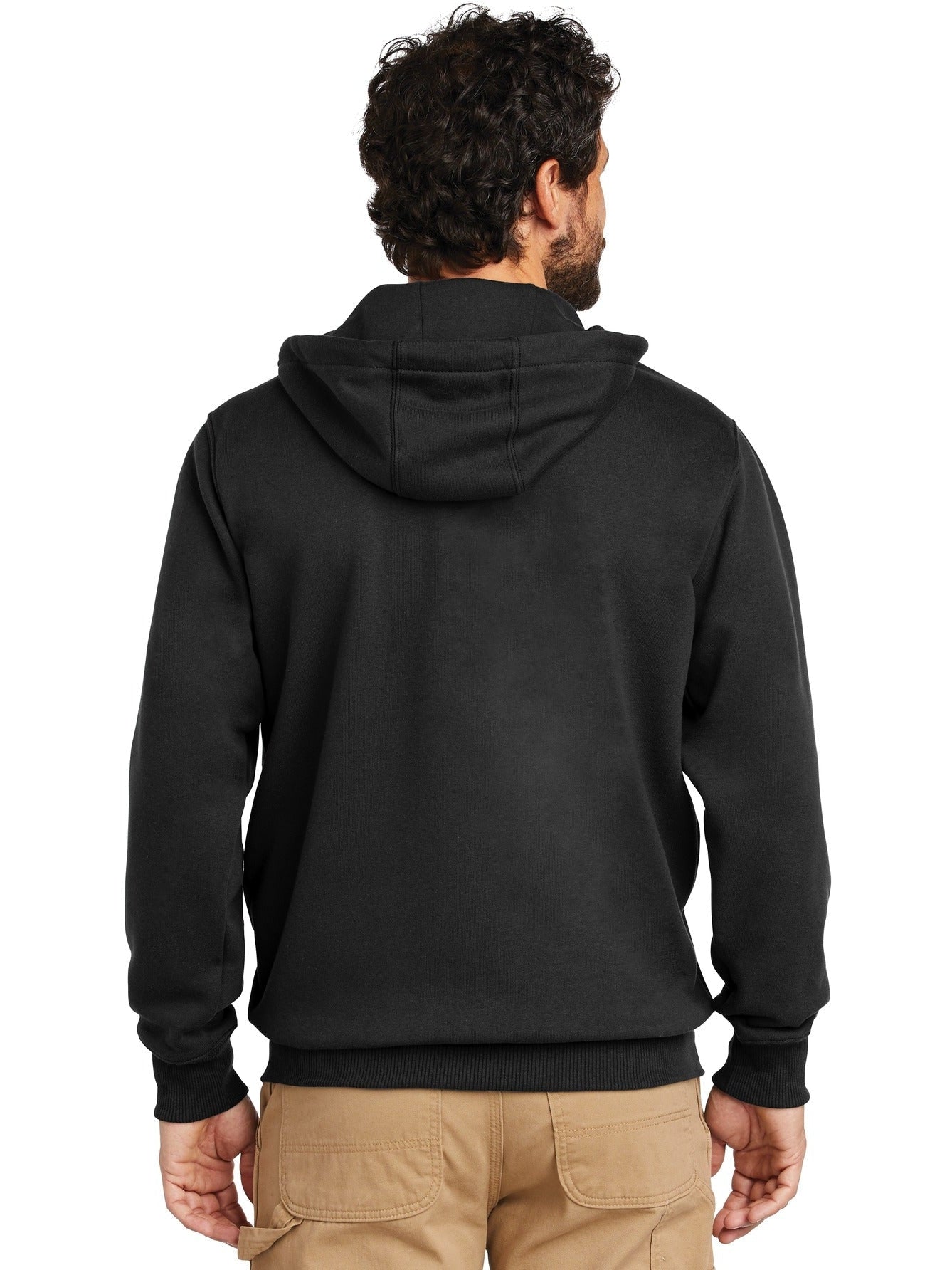 no-logo Carhartt Rain Defender Paxton Heavyweight Hooded Zip-Front Sweatshirt-Regular-Carhartt-Thread Logic