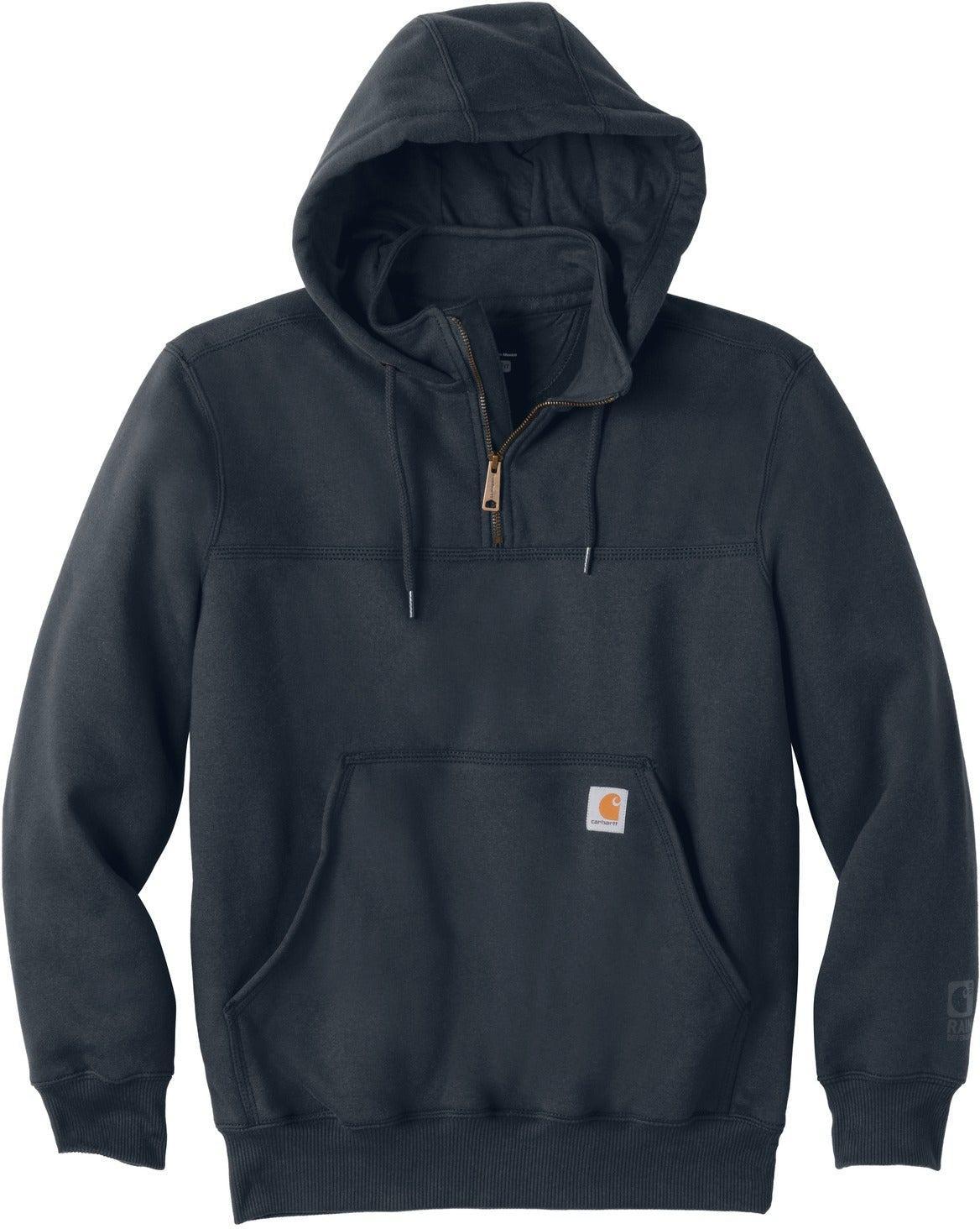 Carhartt Rain Defender Paxton Heavyweight Hooded Zip Mock Sweatshirt