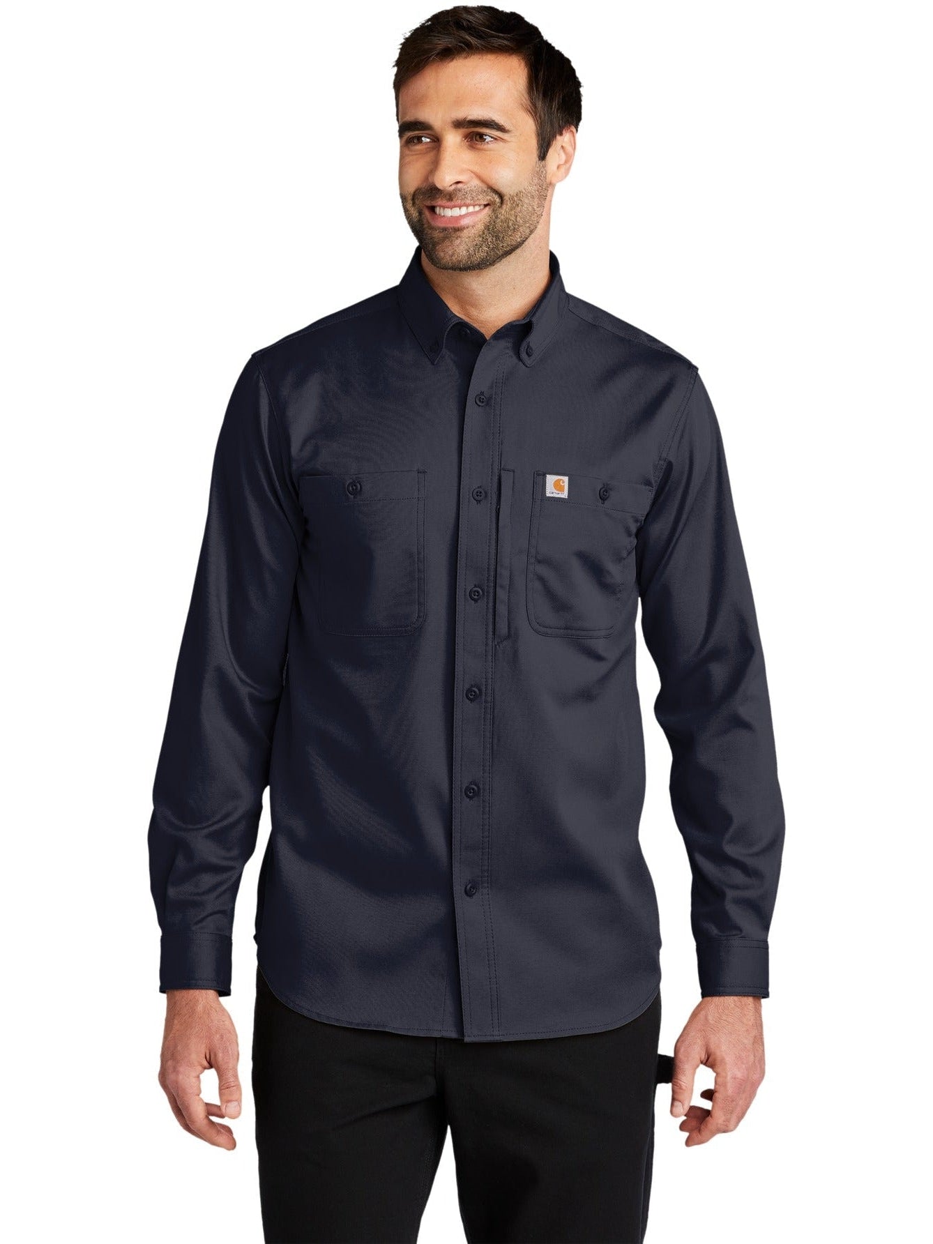 no-logo Carhartt Rugged Professional Series Long Sleeve Shirt-Regular-Carhartt-Thread Logic