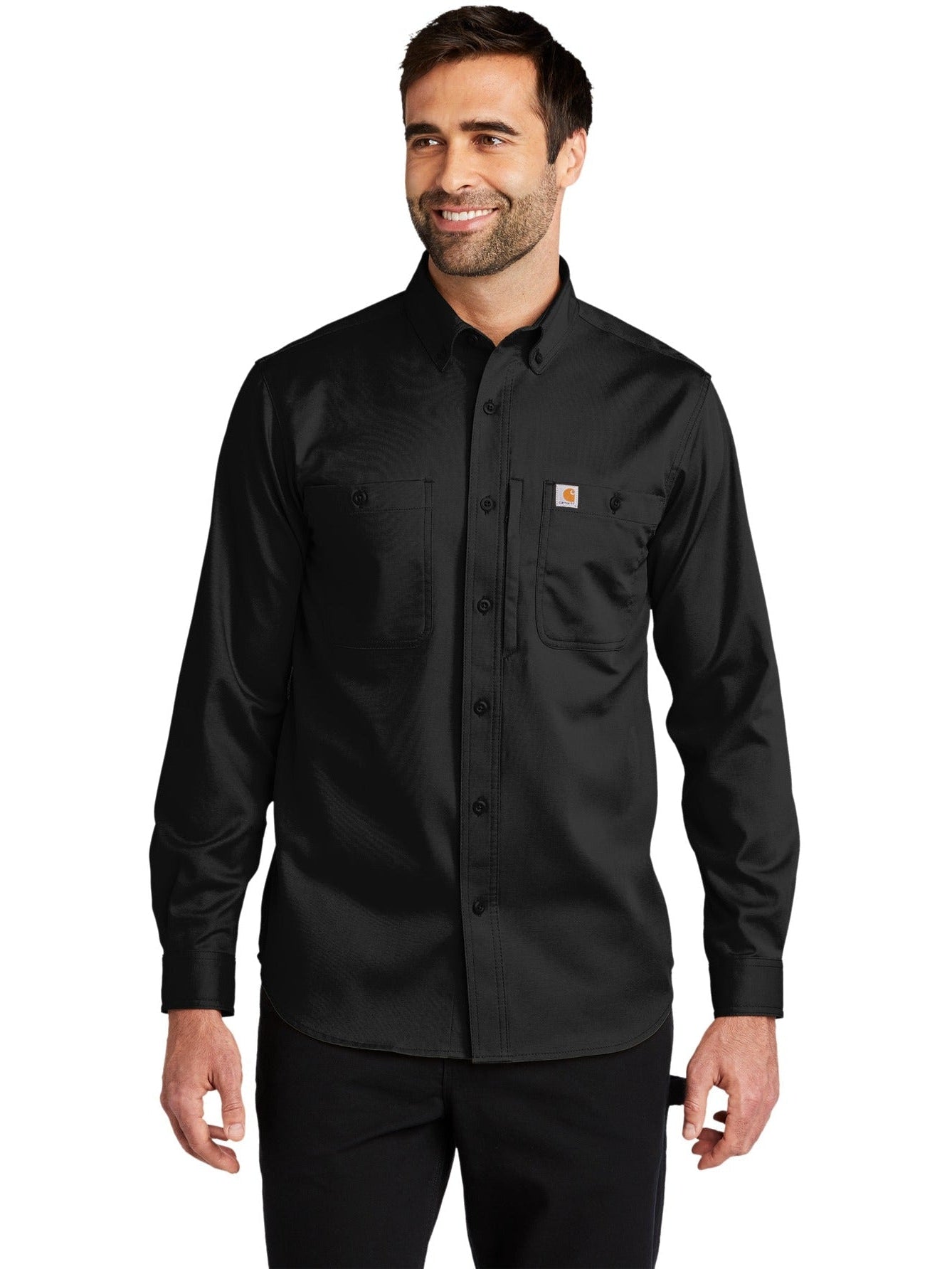 no-logo Carhartt Rugged Professional Series Long Sleeve Shirt-Regular-Carhartt-Thread Logic