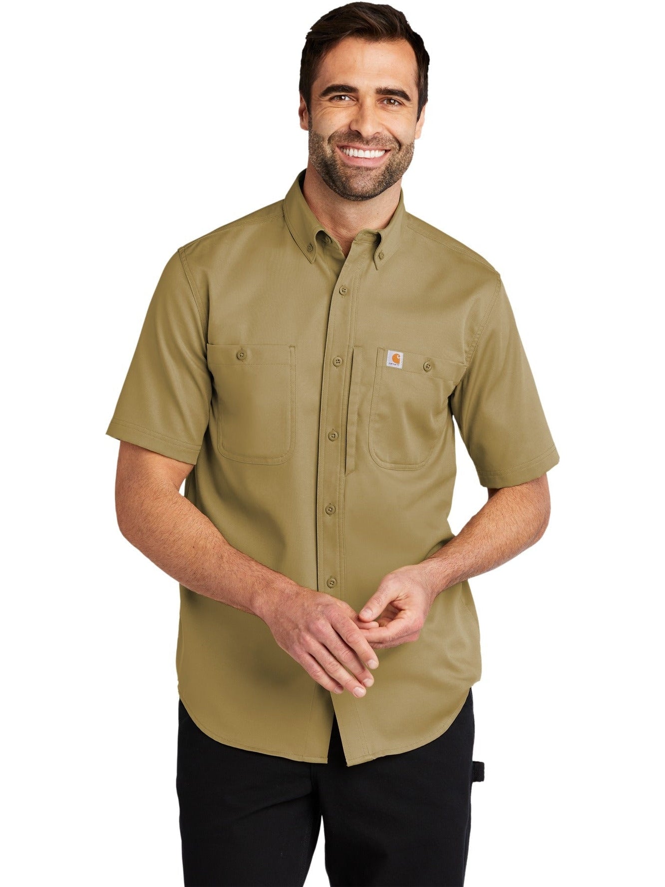 no-logo Carhartt Rugged Professional Series Short Sleeve Shirt-Regular-Carhartt-Thread Logic