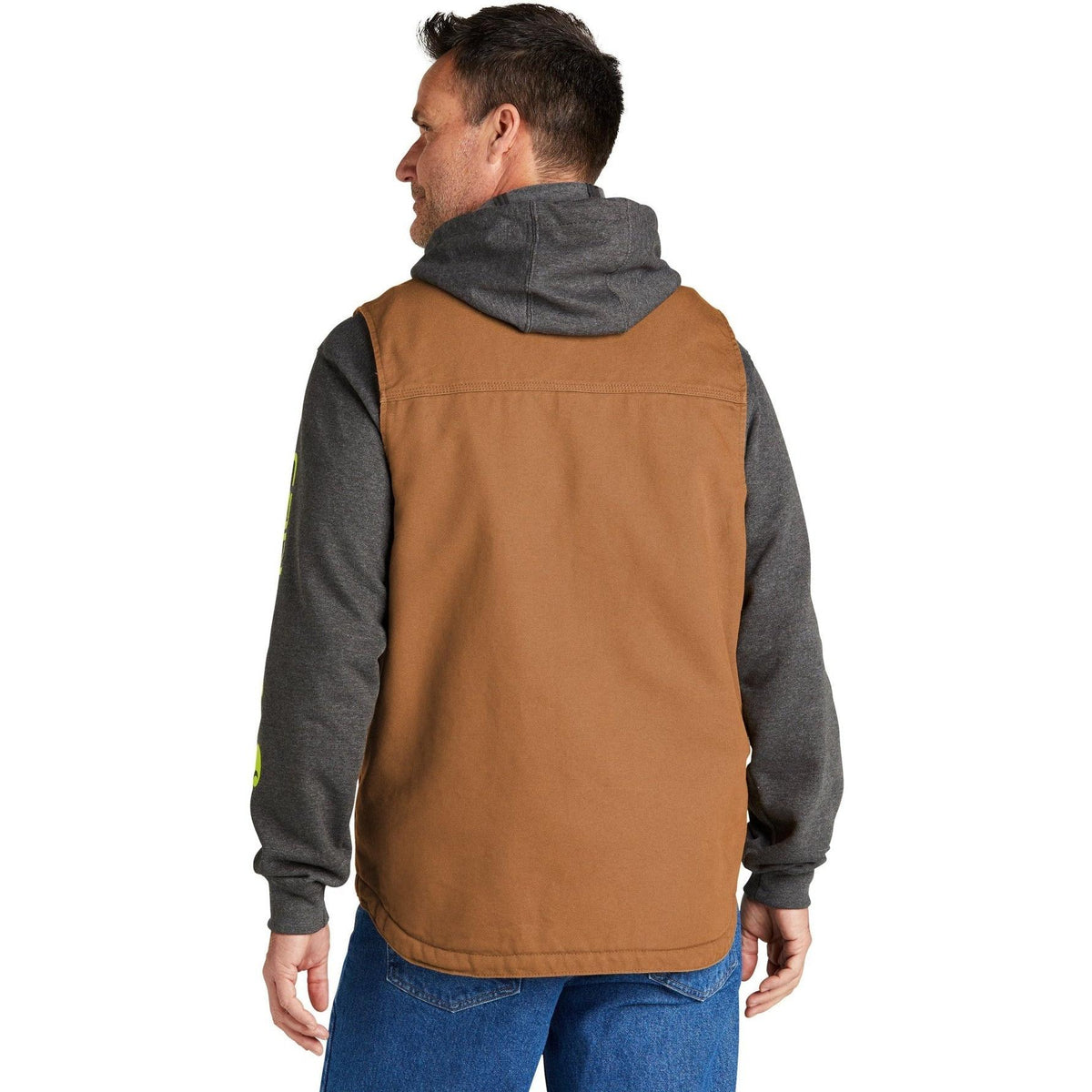 no-logo Carhartt Sherpa-Lined Mock Neck Vest-Regular-Carhartt-Thread Logic