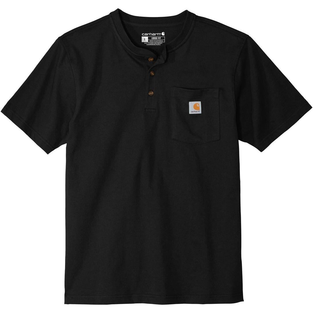 no-logo Carhartt Short Sleeve Henley T-Shirt