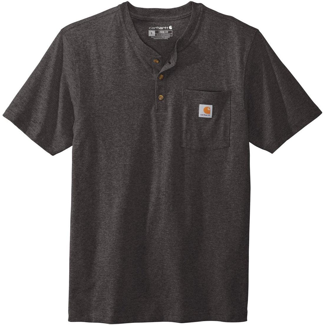 no-logo Carhartt Short Sleeve Henley T-Shirt