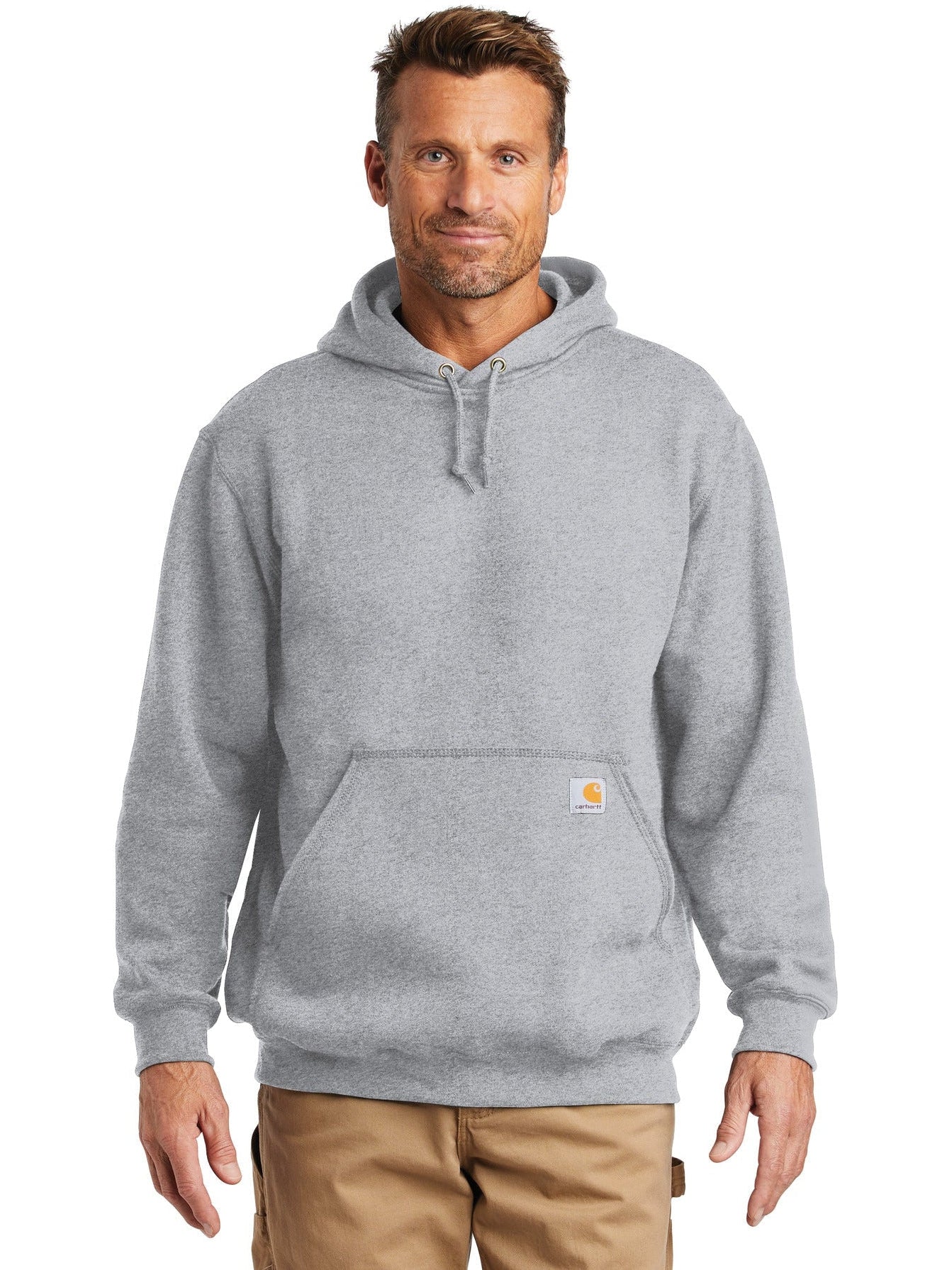 no-logo Carhartt Tall Midweight Hooded Sweatshirt-Regular-Carhartt-Thread Logic