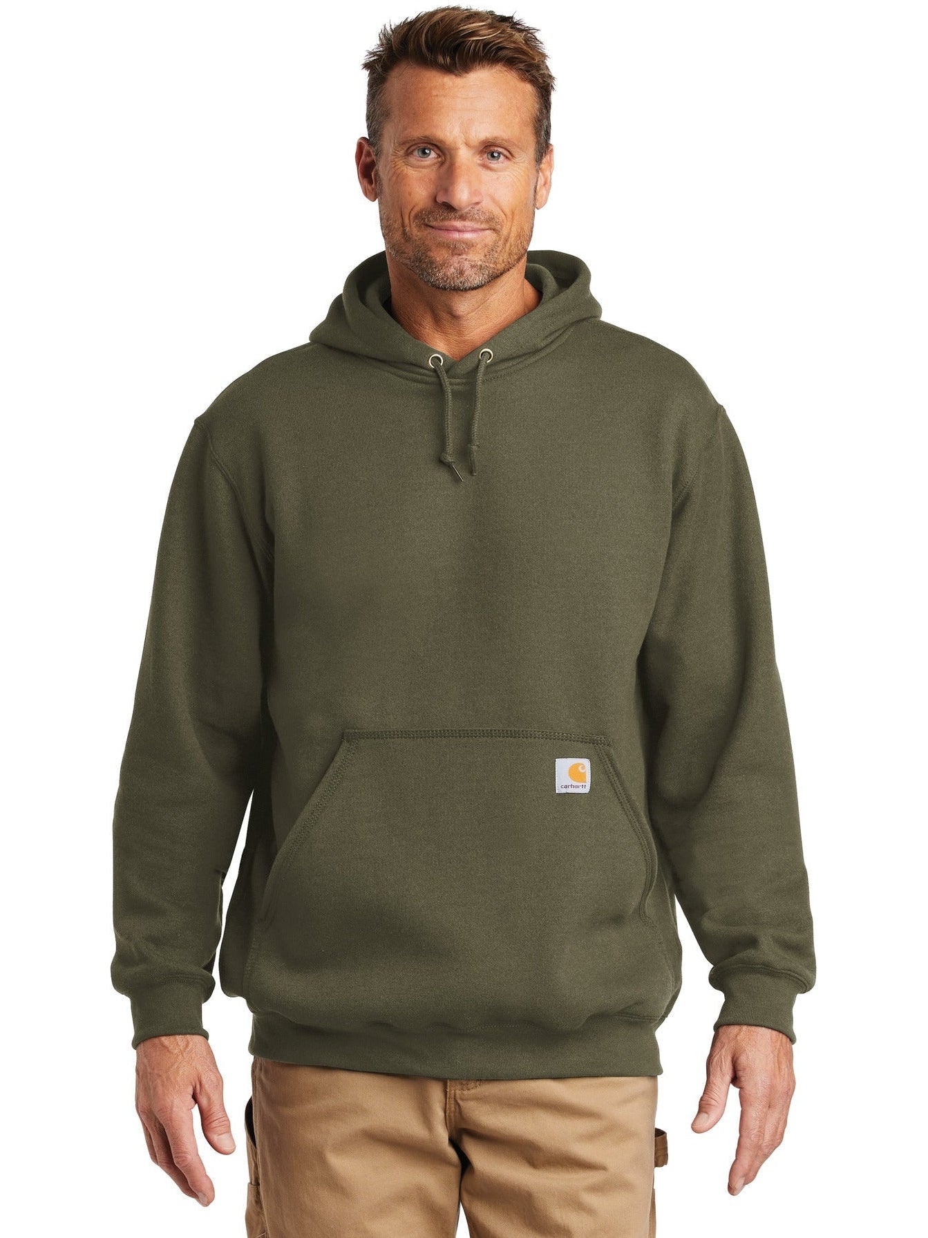 no-logo Carhartt Tall Midweight Hooded Sweatshirt-Regular-Carhartt-Thread Logic