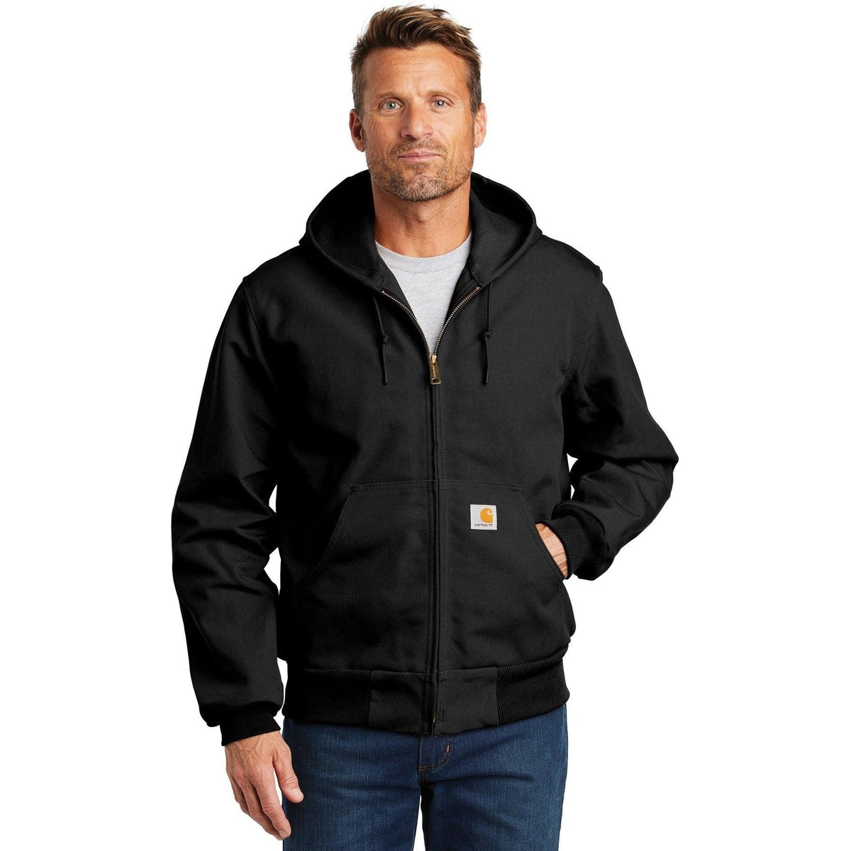 no-logo Carhartt Tall Thermal-Lined Duck Active Jacket-New-Carhartt-Thread Logic