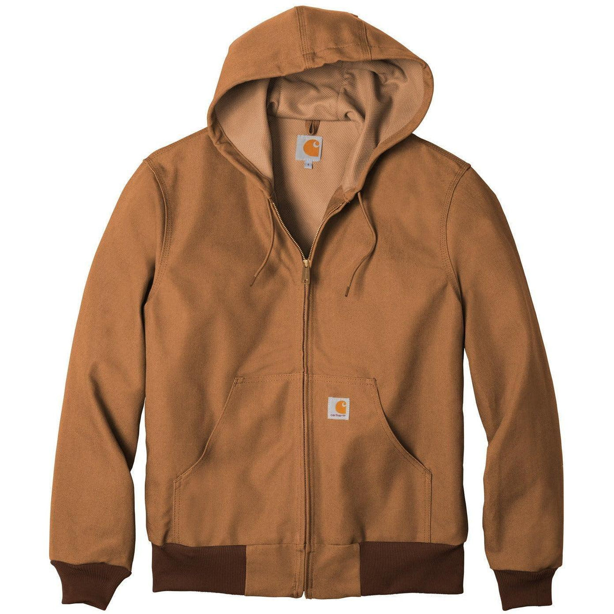 no-logo Carhartt Tall Thermal-Lined Duck Active Jacket-New-Carhartt-Carhartt Brown-LT-Thread Logic