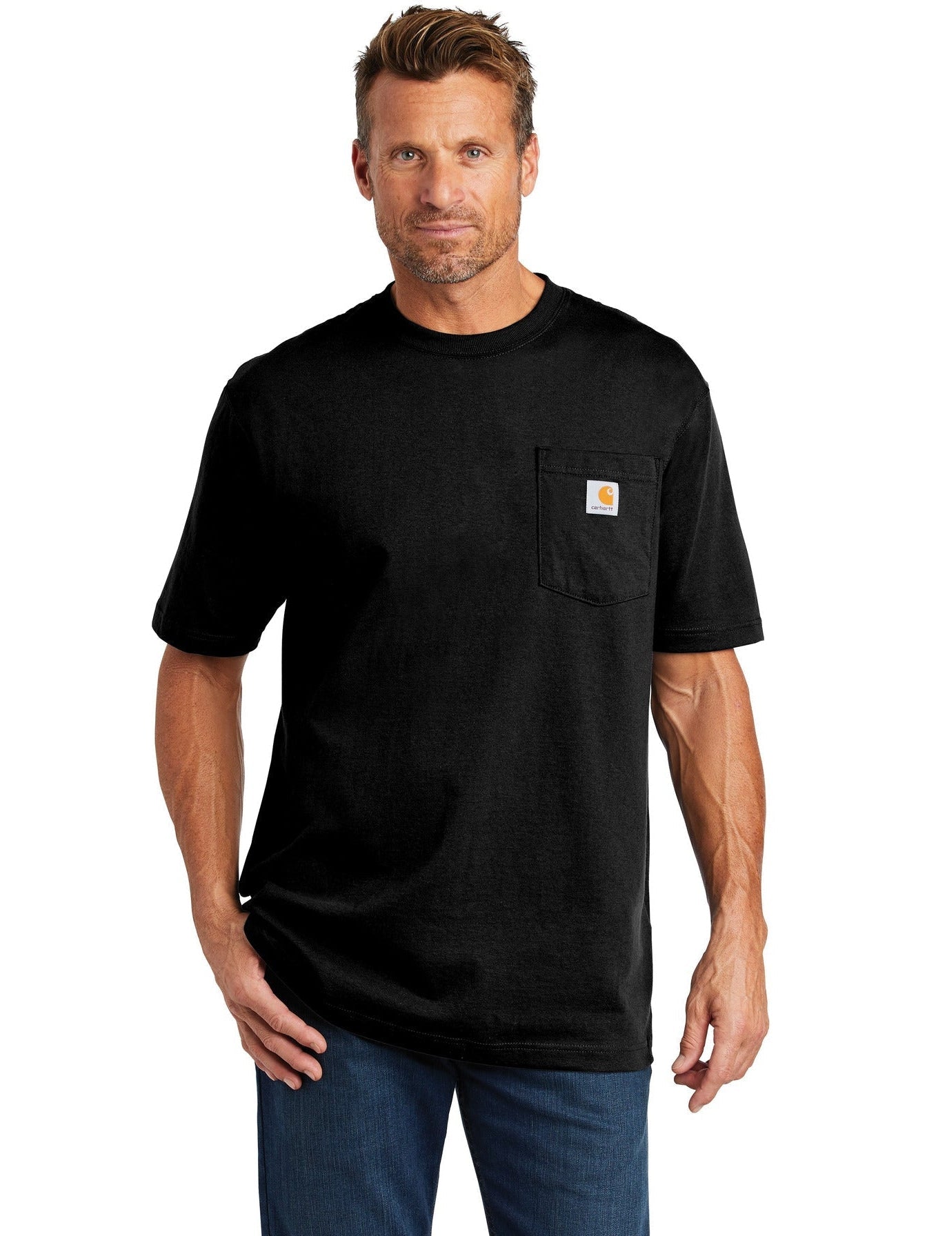 no-logo Carhartt Tall Workwear Pocket Short Sleeve T-Shirt-Regular-Carhartt-Thread Logic