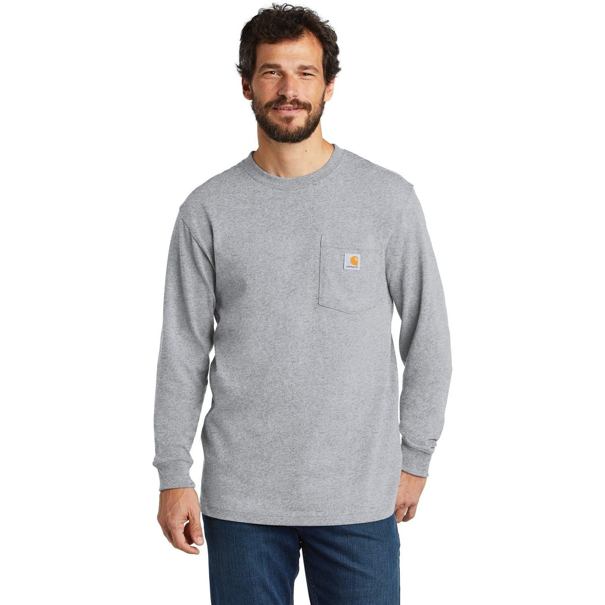 no-logo Carhartt Workwear Pocket Long Sleeve T-Shirt-Regular-Carhartt-Thread Logic
