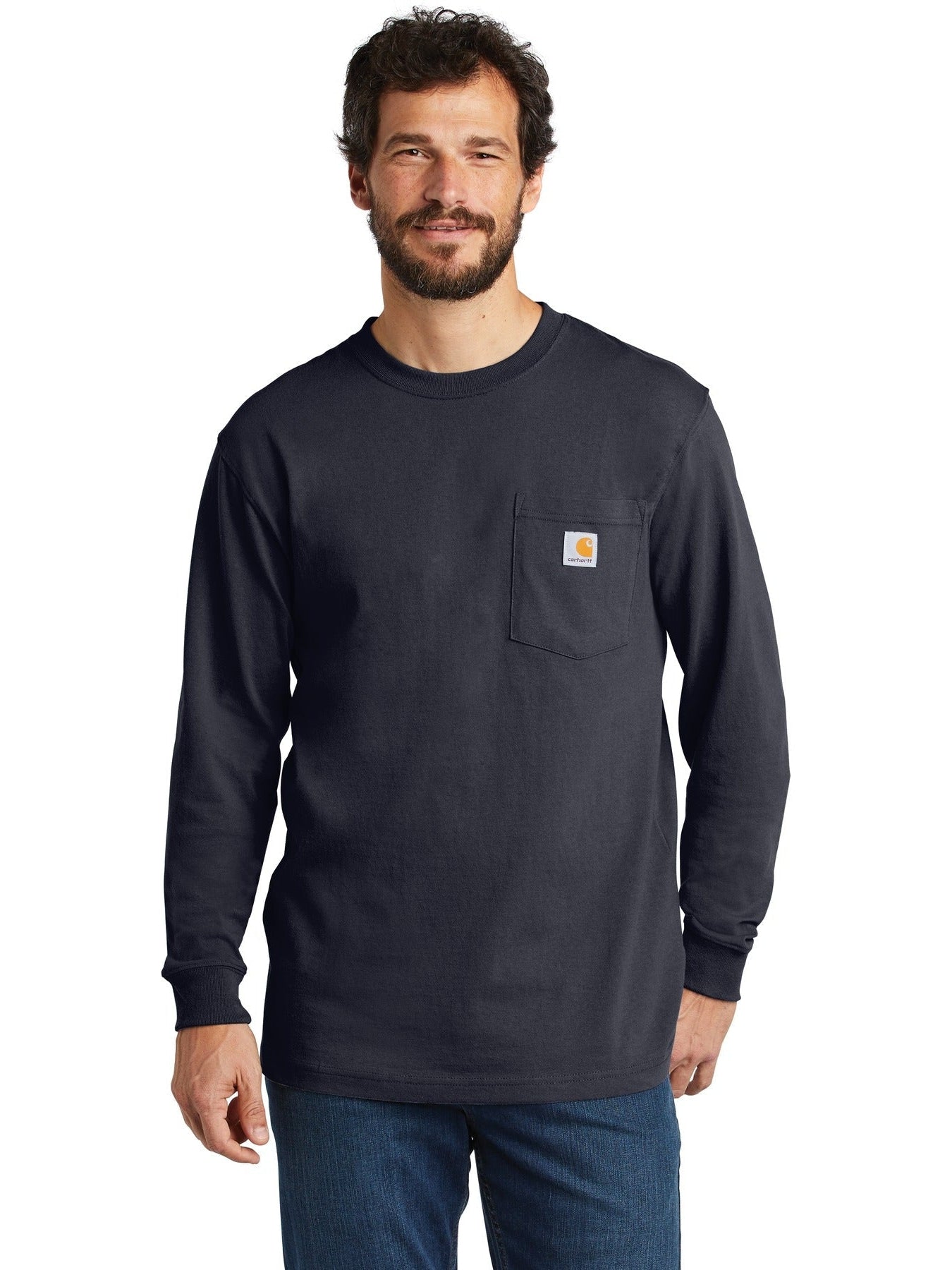 no-logo Carhartt Workwear Pocket Long Sleeve T-Shirt-Regular-Carhartt-Thread Logic