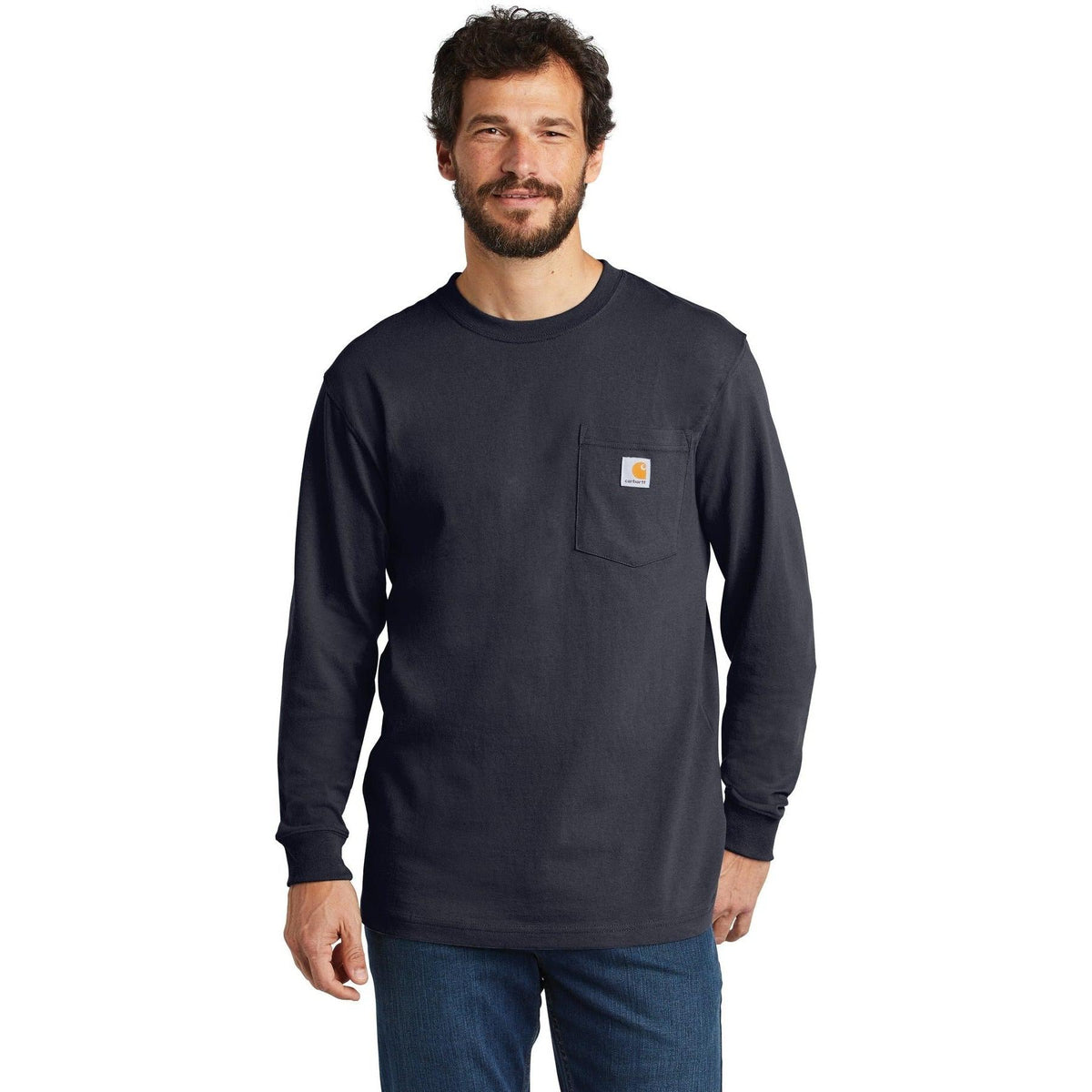 no-logo Carhartt Workwear Pocket Long Sleeve T-Shirt-Regular-Carhartt-Thread Logic