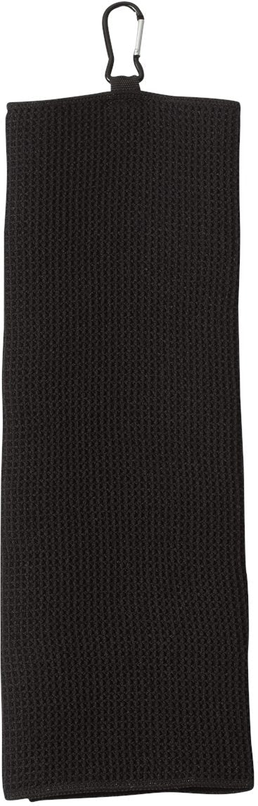 no-logo Carmel Towel Company Fairway Golf Towel-Accessories-Carmel Towel-Black-Thread Logic