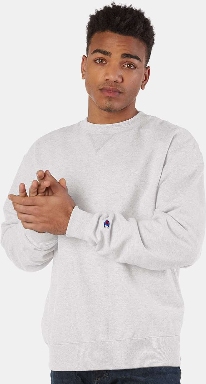 no-logo Champion Cotton Max Crewneck Sweatshirt-Men's Layering-Champion-Thread Logic