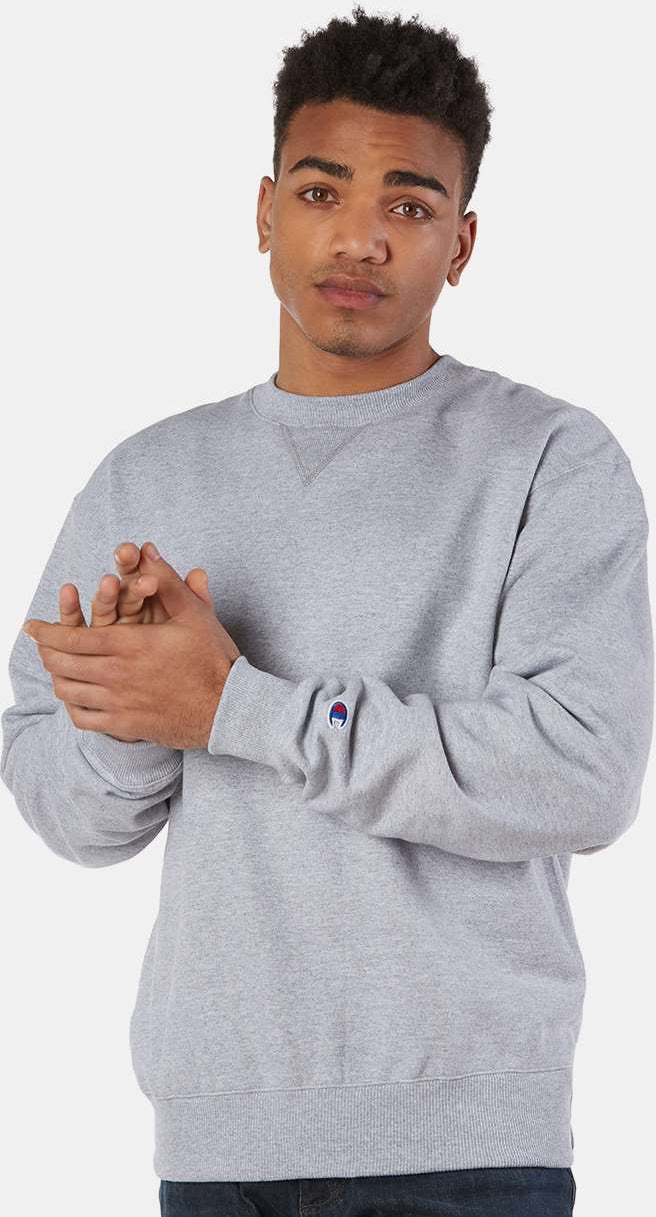 no-logo Champion Cotton Max Crewneck Sweatshirt-Men's Layering-Champion-Thread Logic