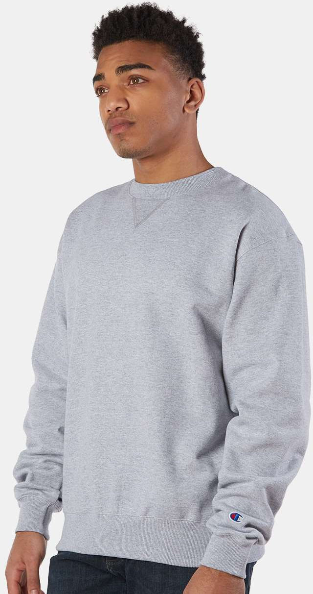 no-logo Champion Cotton Max Crewneck Sweatshirt-Men's Layering-Champion-Thread Logic