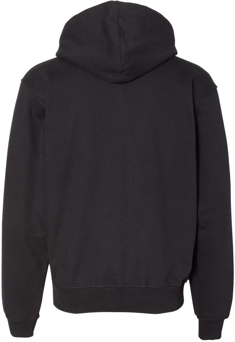no-logo Champion Cotton Max Hooded Quarter-Zip Sweatshirt-Men's Layering-Champion-Thread Logic