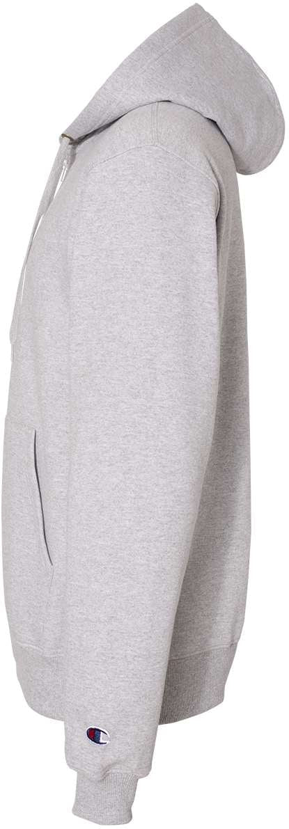 no-logo Champion Cotton Max Hooded Quarter-Zip Sweatshirt-Men's Layering-Champion-Thread Logic