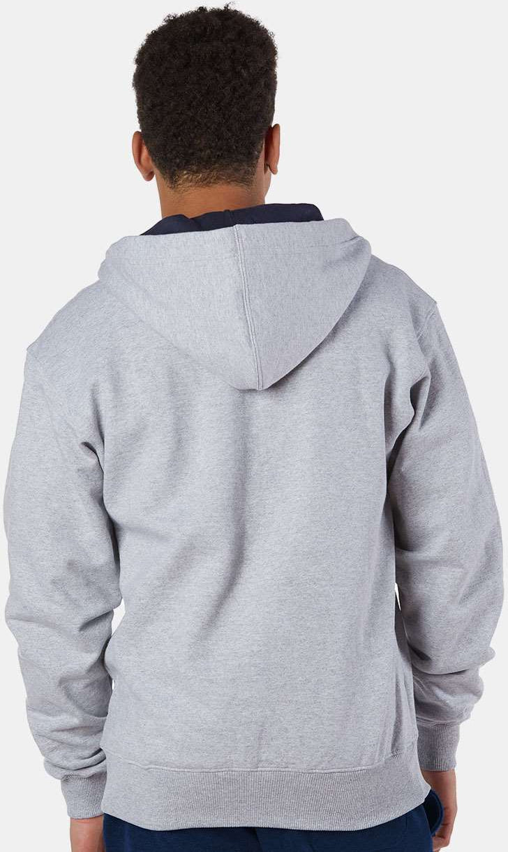 no-logo Champion Cotton Max Hooded Quarter-Zip Sweatshirt-Men's Layering-Champion-Thread Logic