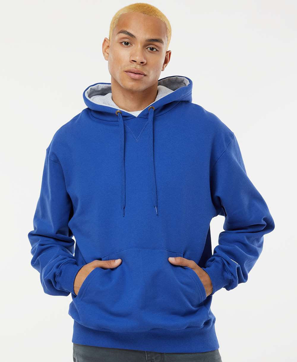 no-logo Champion Cotton Max Hooded Sweatshirt-Men's Layering-Champion-Thread Logic